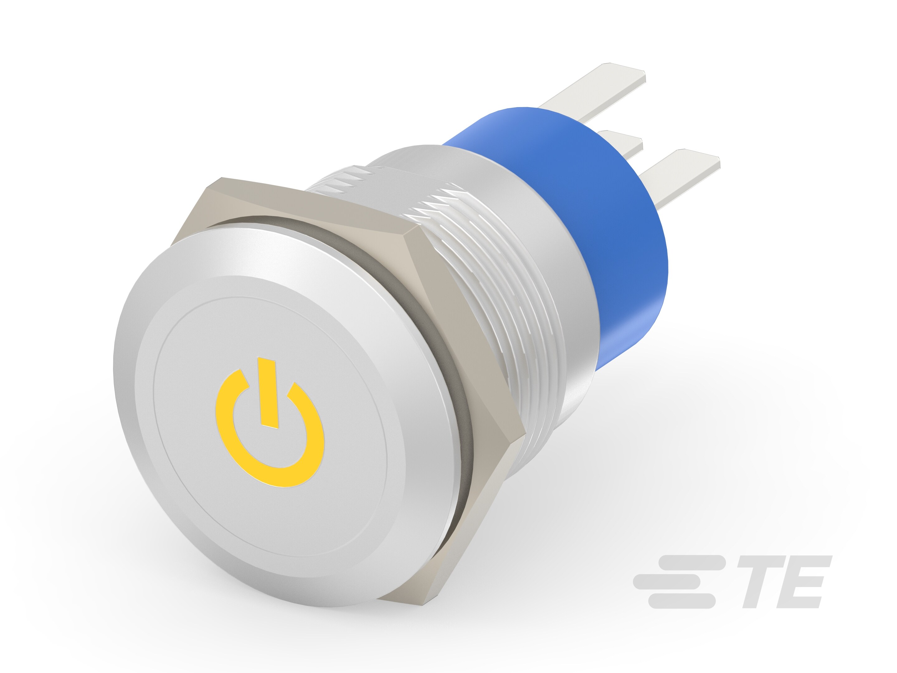 AV19 SPL 3A POWER LED YELLOW 24V-3-2213766-1