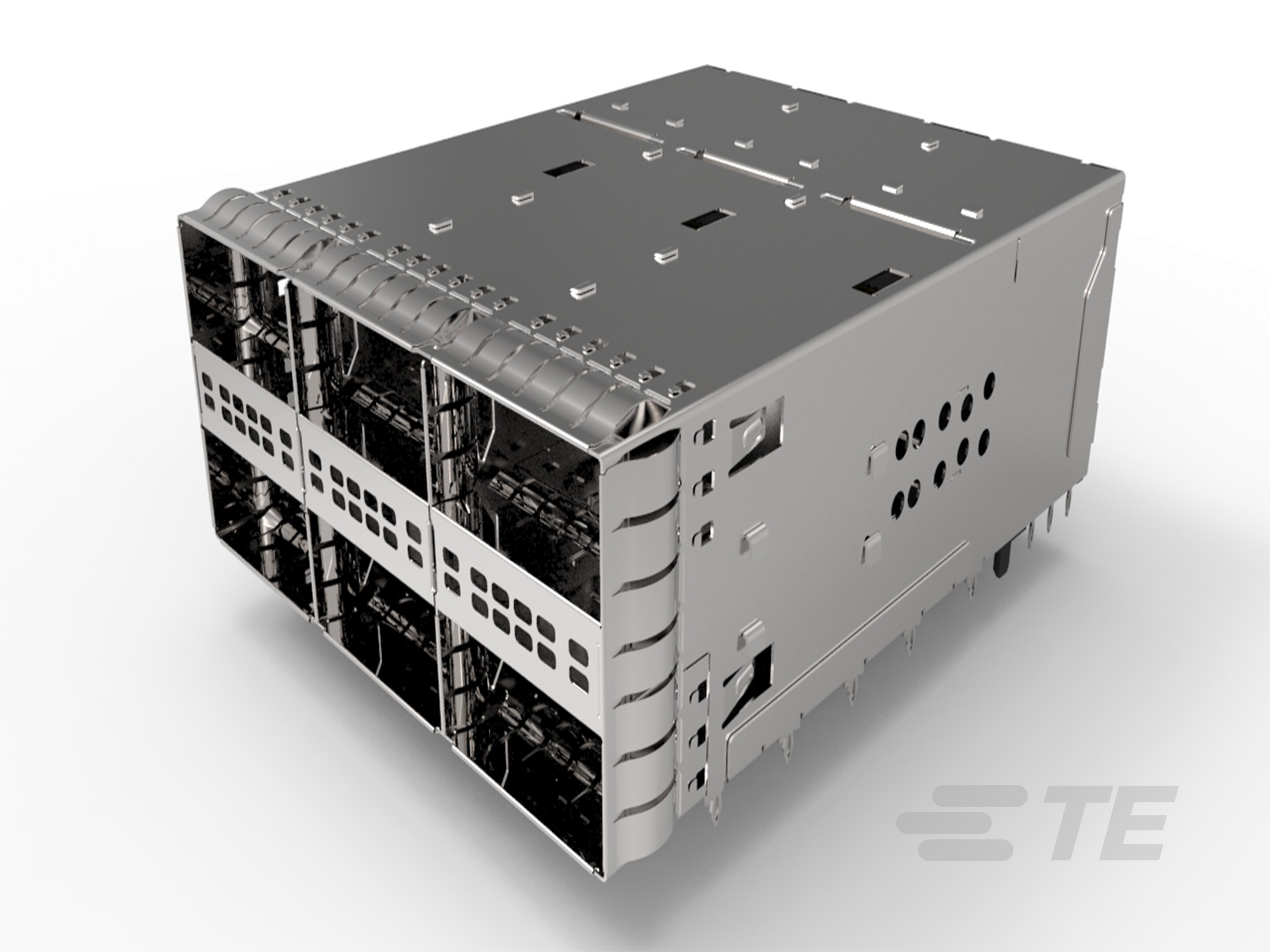 zQSFP+ STACKED RECEPTACLE ASSEMBLY 2X3-2227668-1
