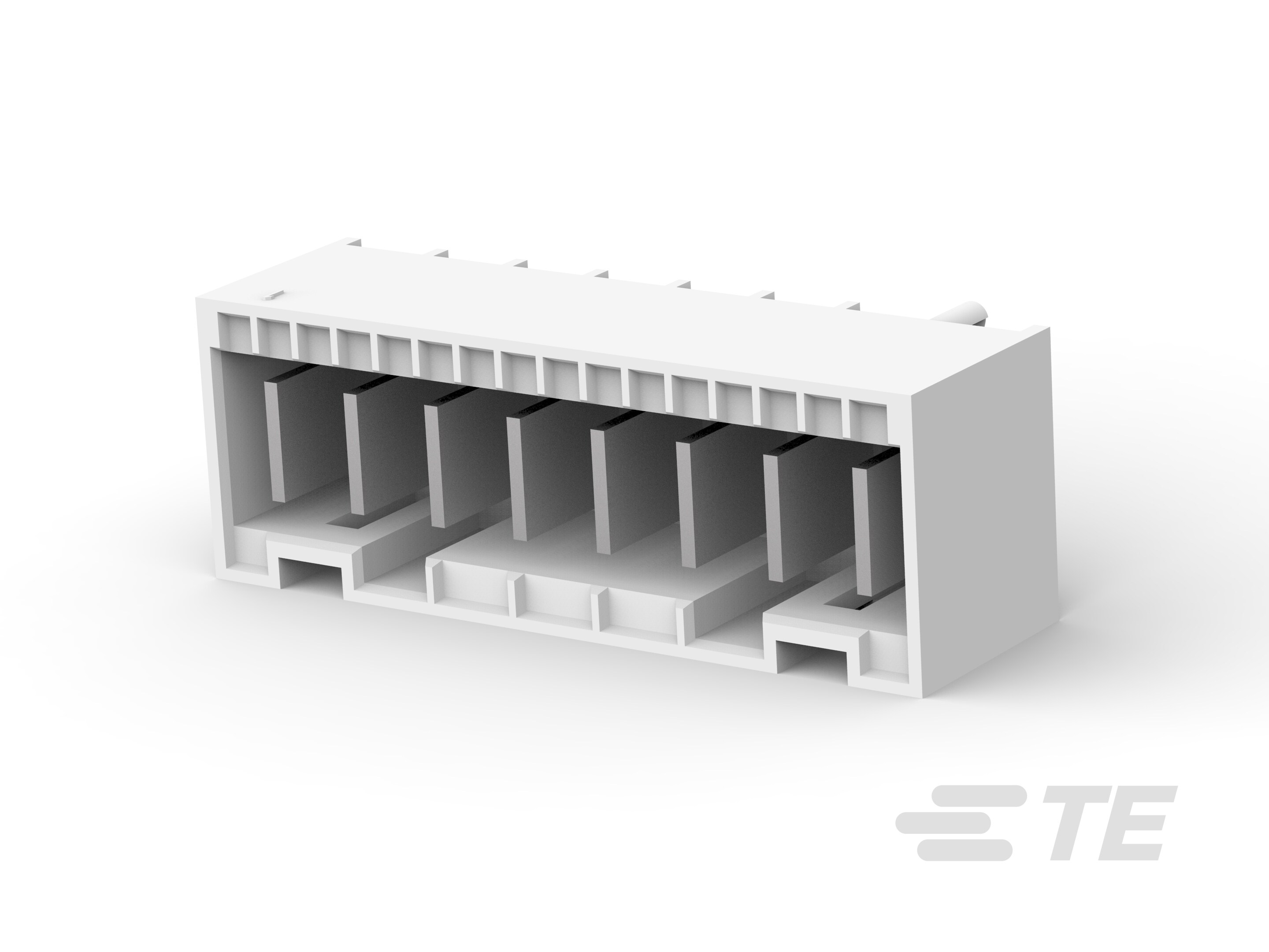 8P, PL RAST 5 Tab Header, TH,Vertical-2232532-8