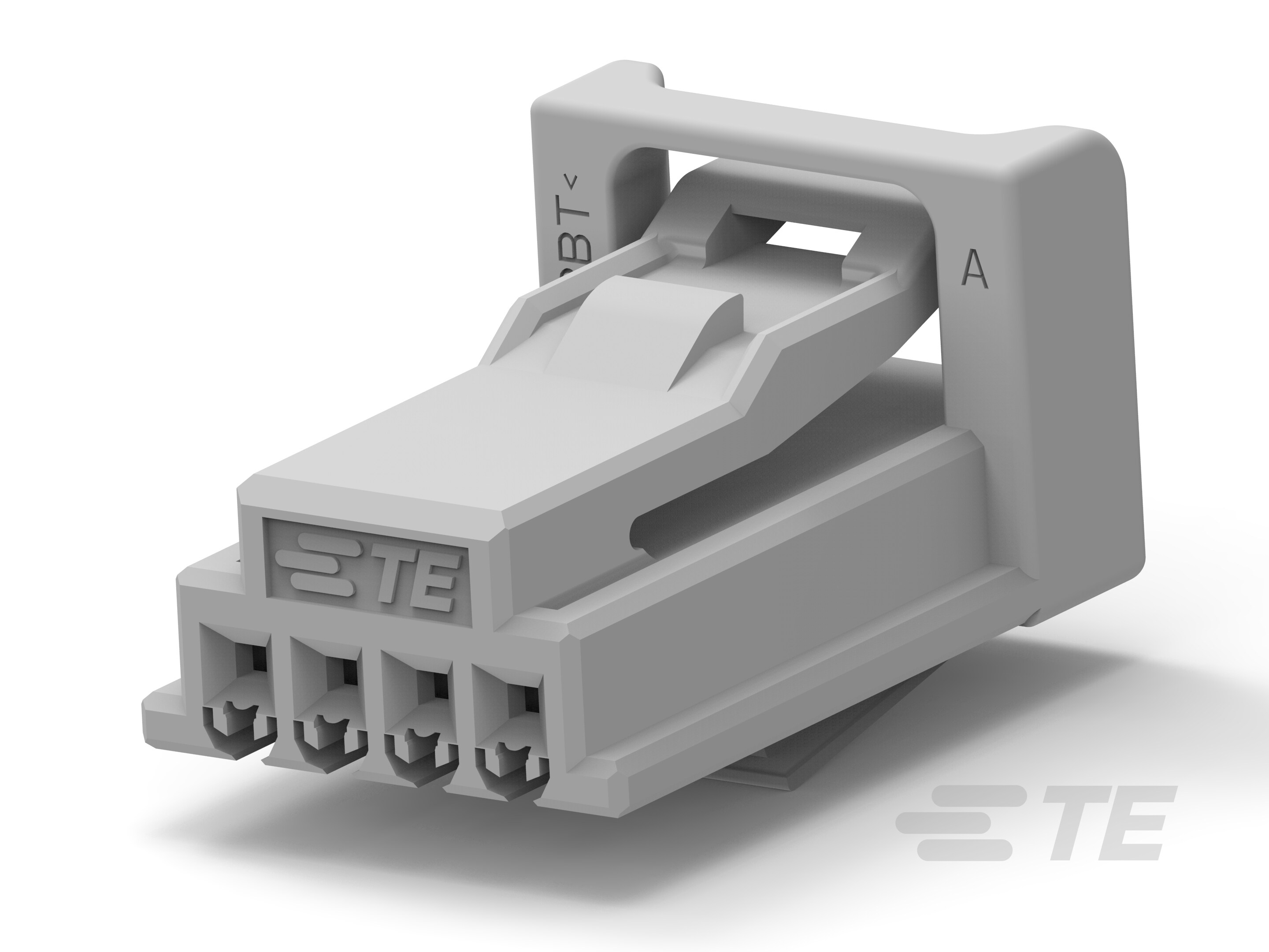 0.64II 4P 1ROW PLUG HOUSING KEY2-2237126-2
