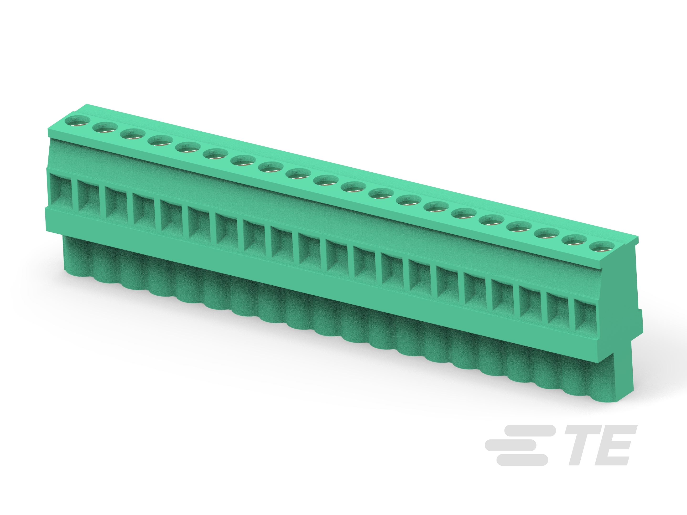 TERMINAL BLOCK VERTICAL PLUG STACK-2-284041-0