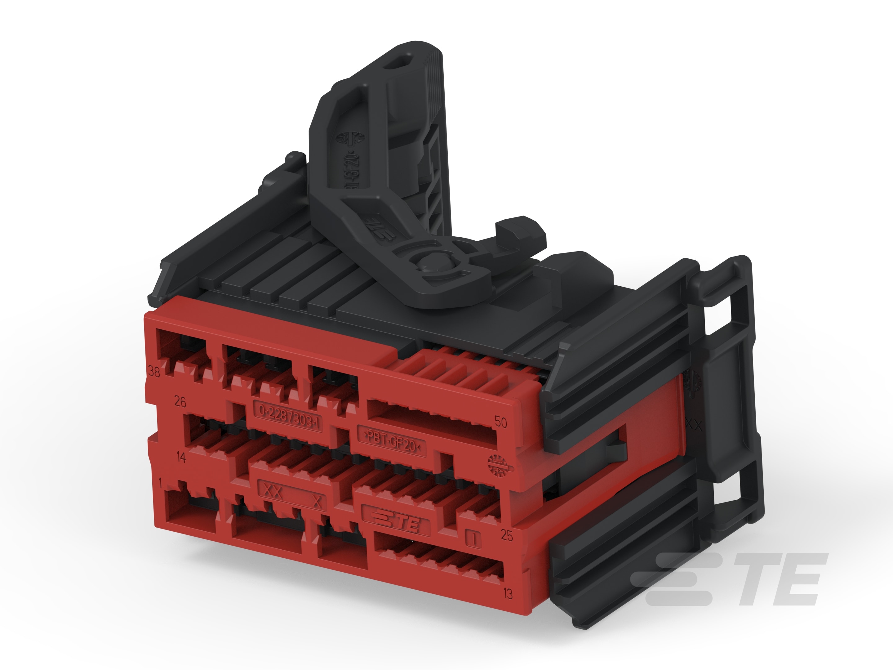 50POS,MIXED,REC HSG,ASSY-2287277-1