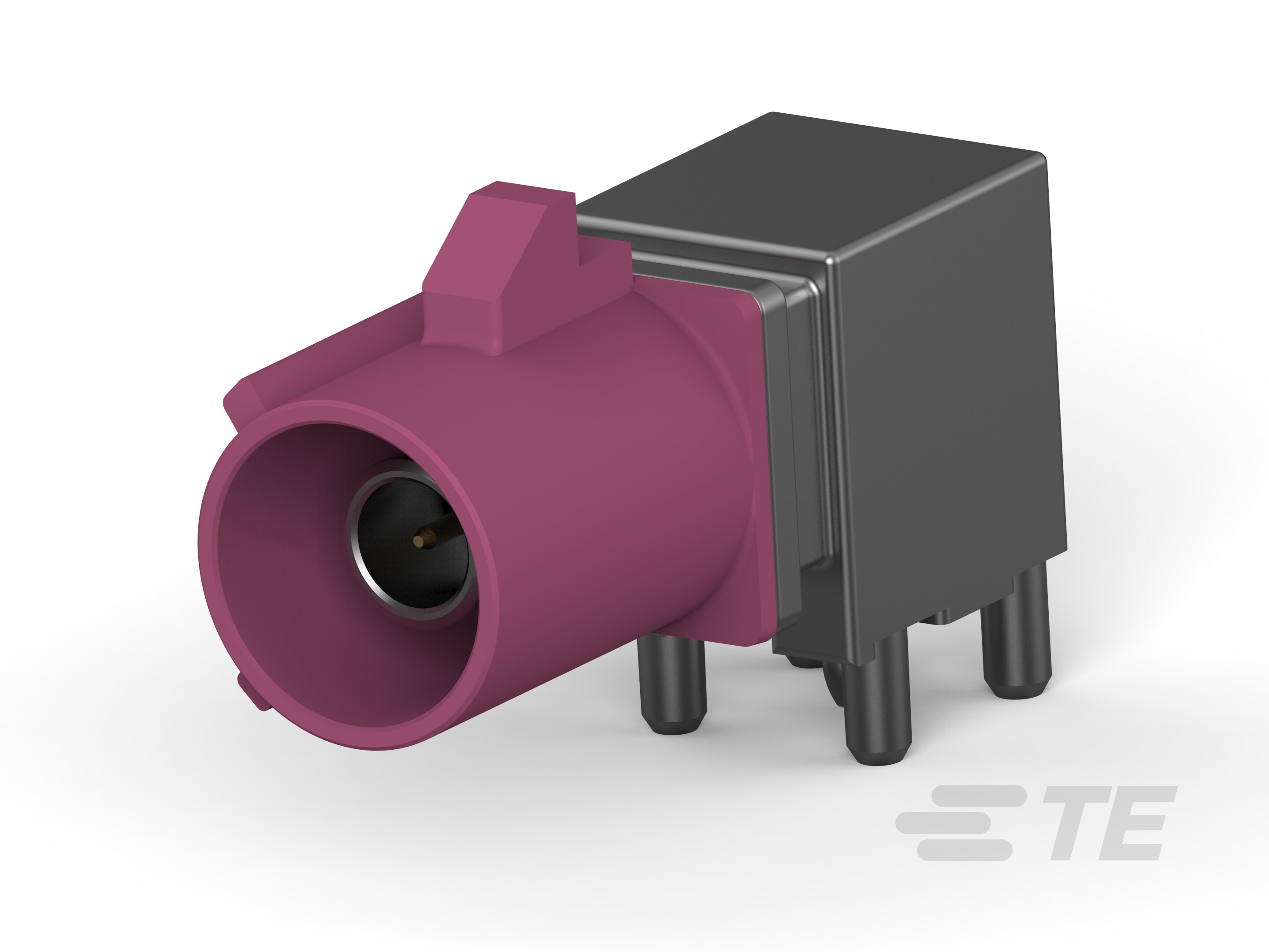 MALE ASM, 1 POS, R/A, PCB, FAKRA-2291392-4