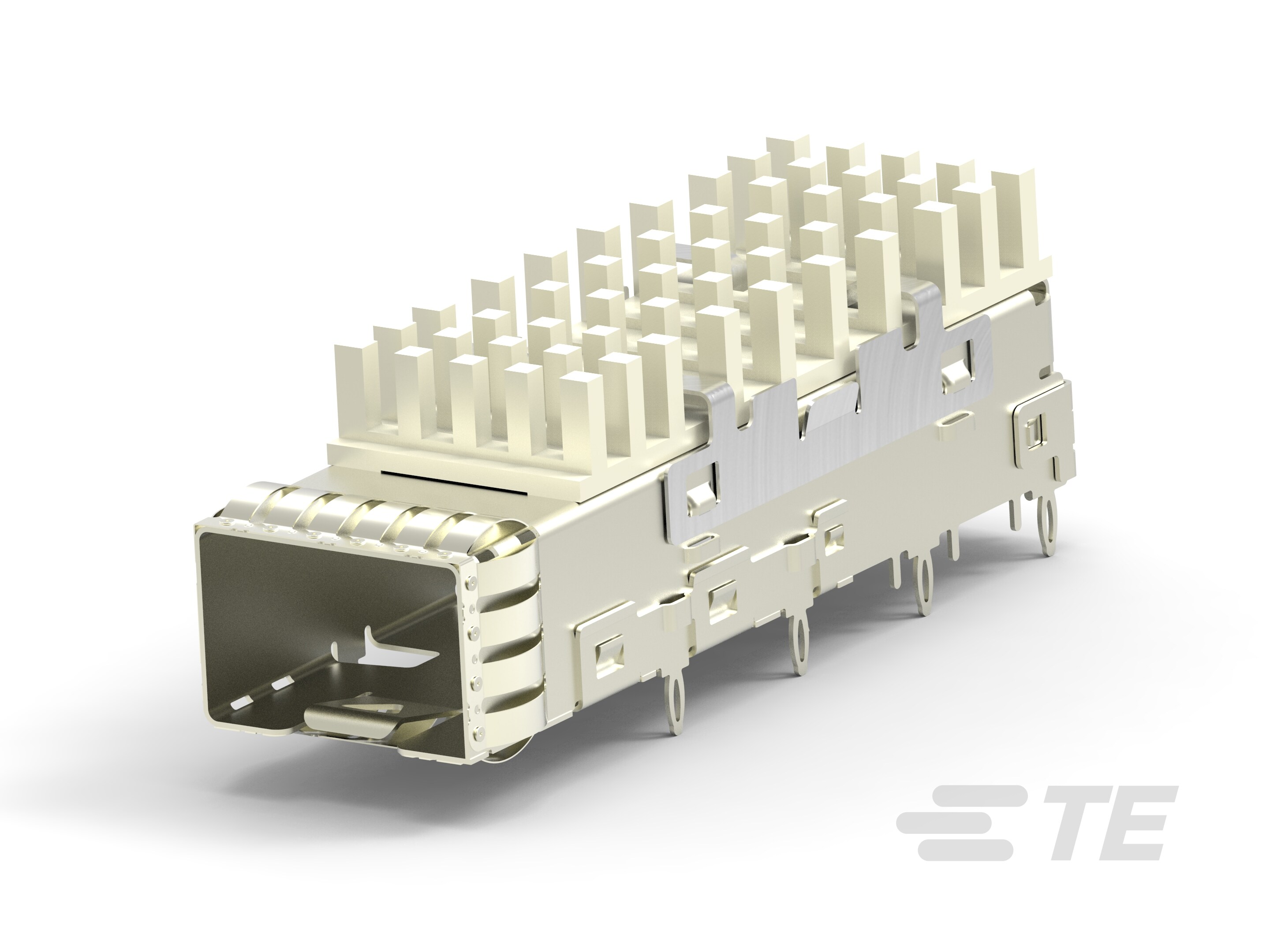 SFP+ 1X1 CAGE ASSY, PF,WITH HEATSINK-2291634-2