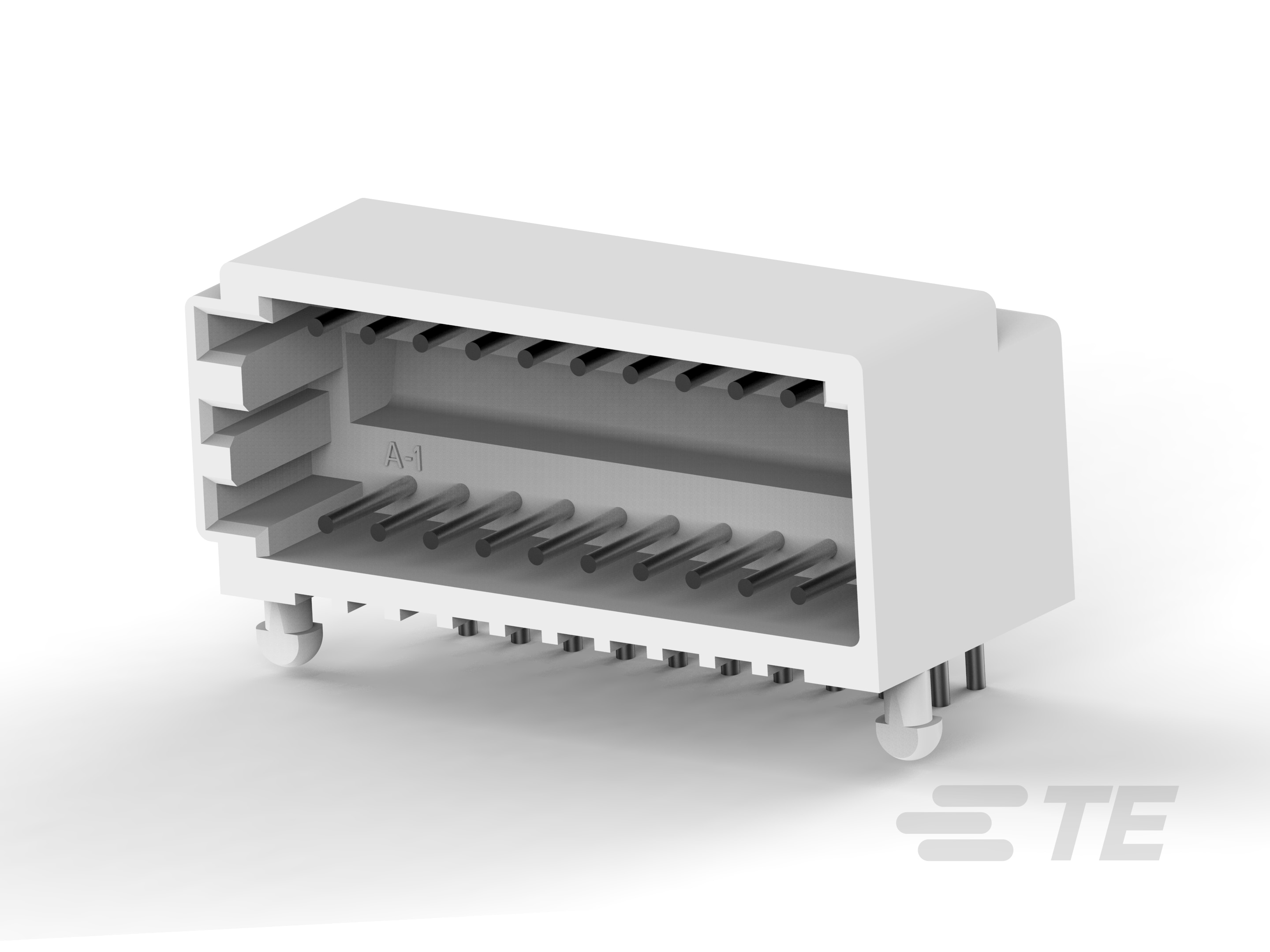 CT DOUBLE ROW ASSY H 20P HDR N-2-292138-0