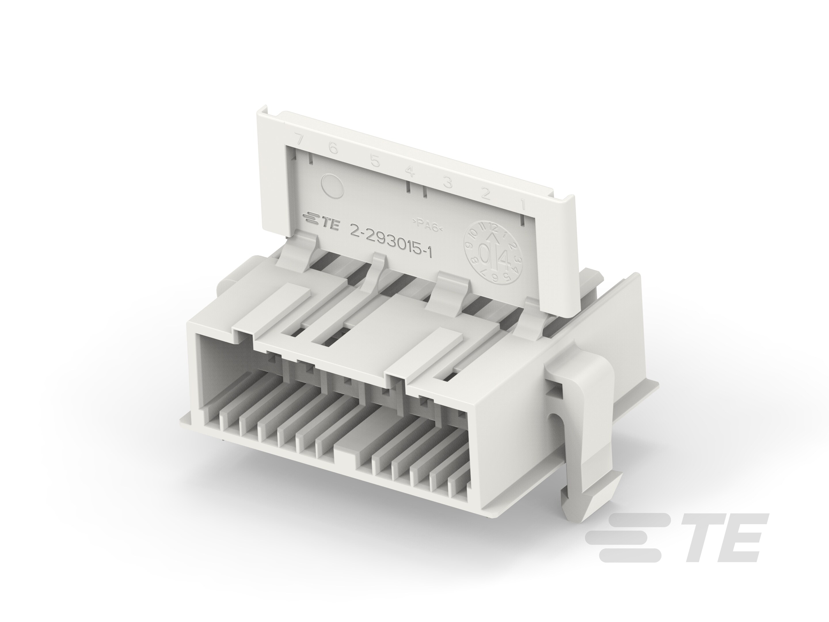 7 POS. FASTIN FASTON TAB HSG.-2-293015-1