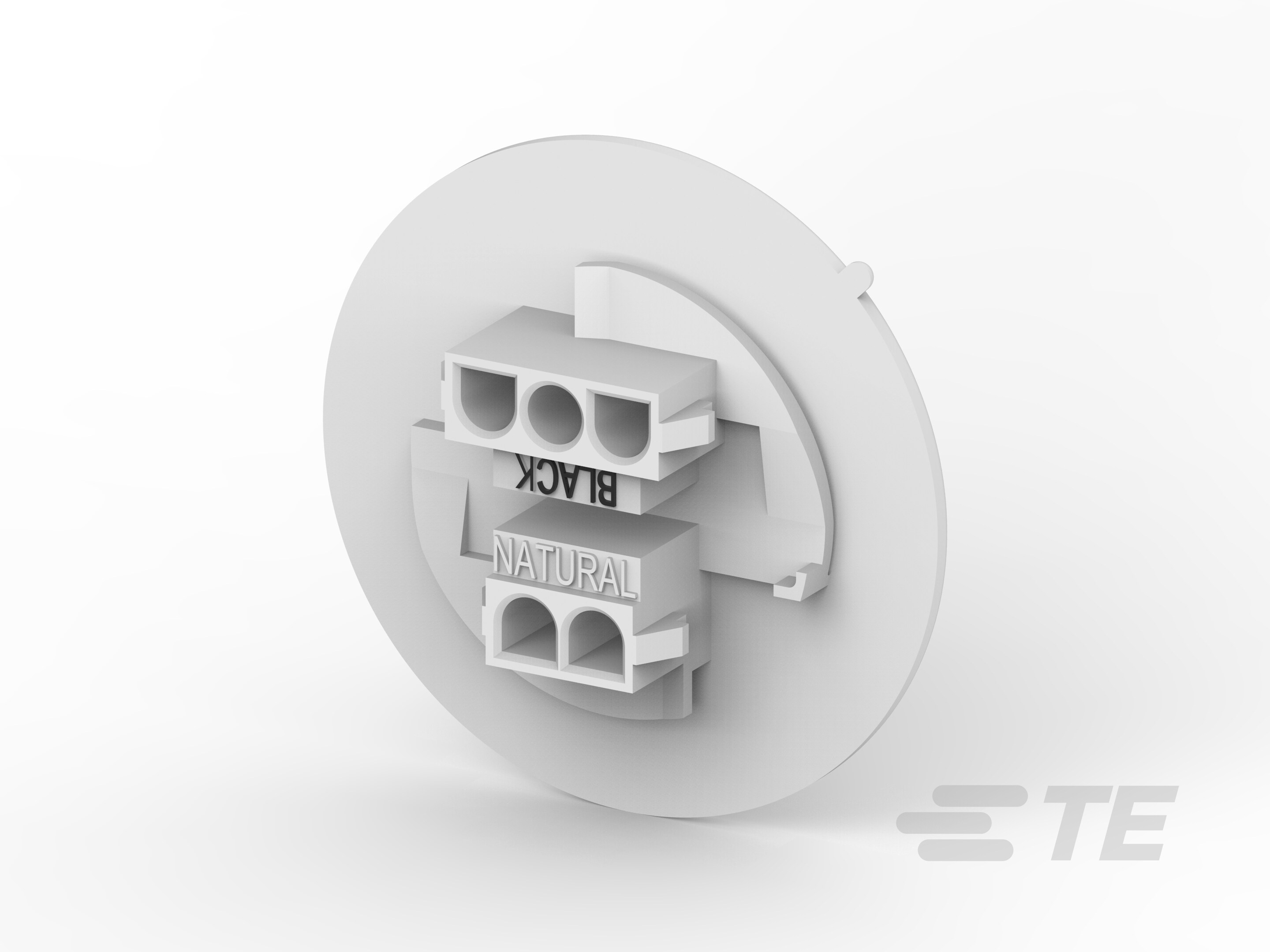 UMNL TWIST-N-LOK, 5POS, CAP HOUSING-2294562-1