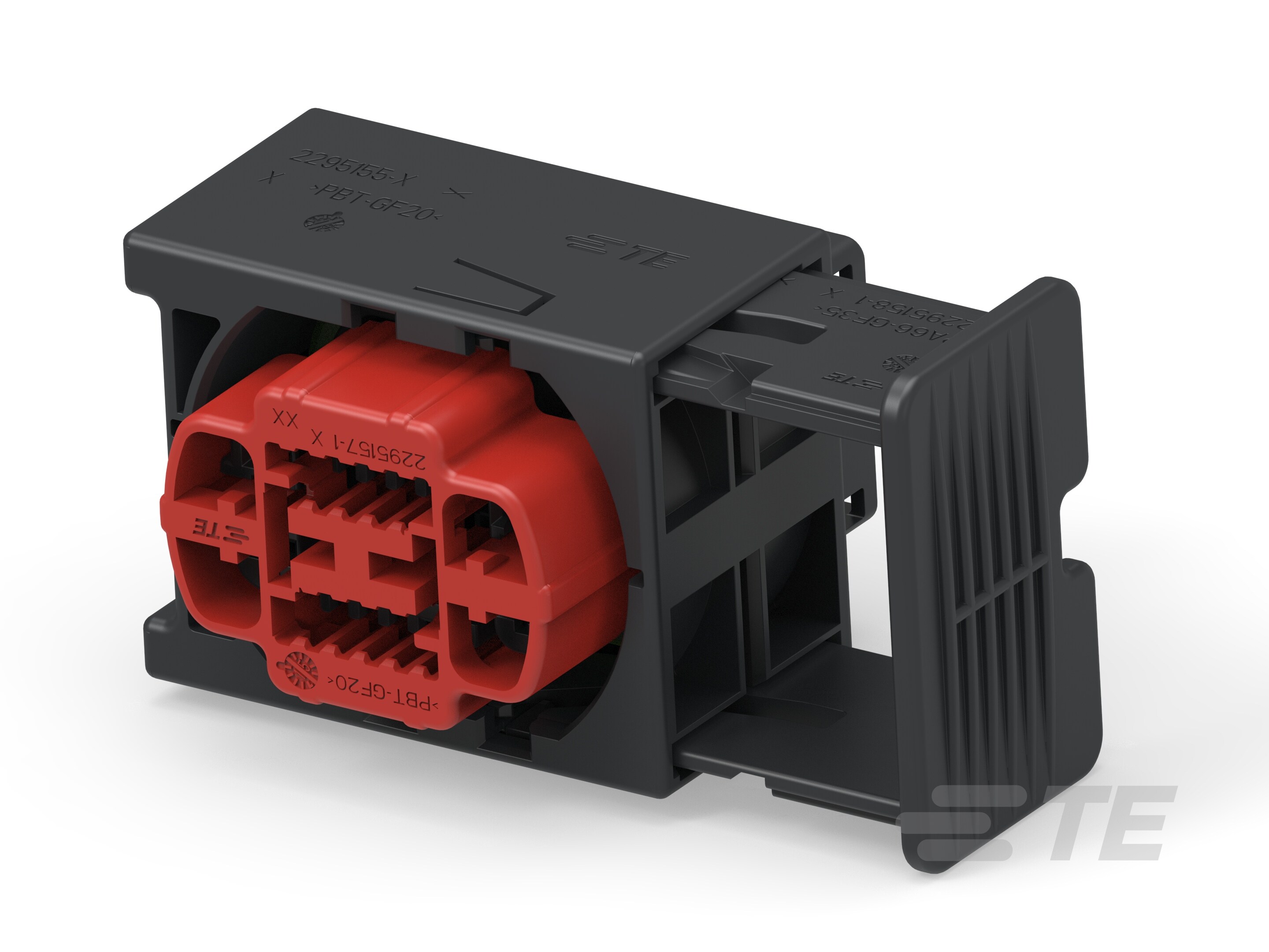22POS,0.64 GENER. Y,REC HSG,ASSY,SLD-2295154-3