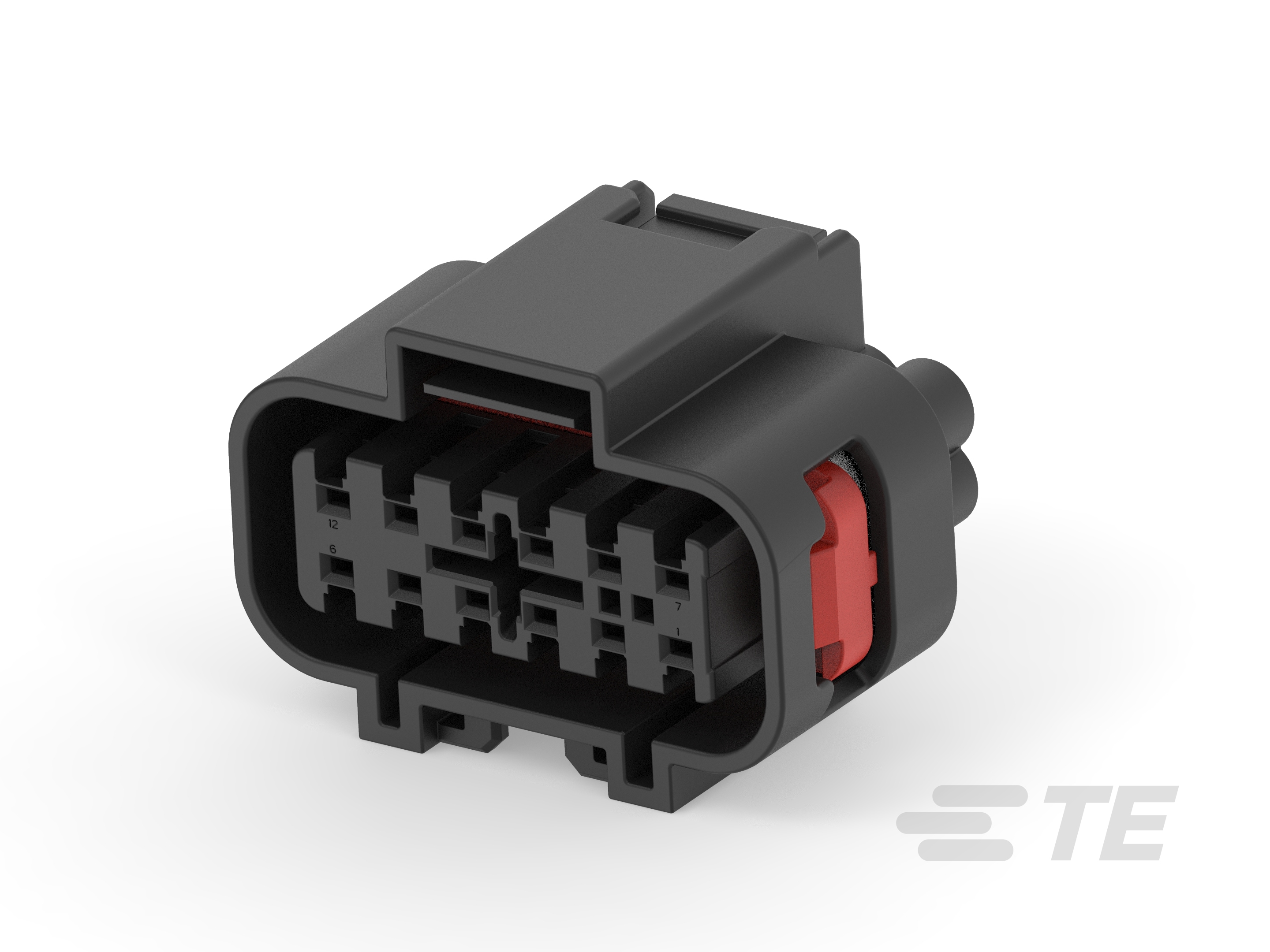 12 WAY IN-LINE REC PLUG ASSY-2297907-1