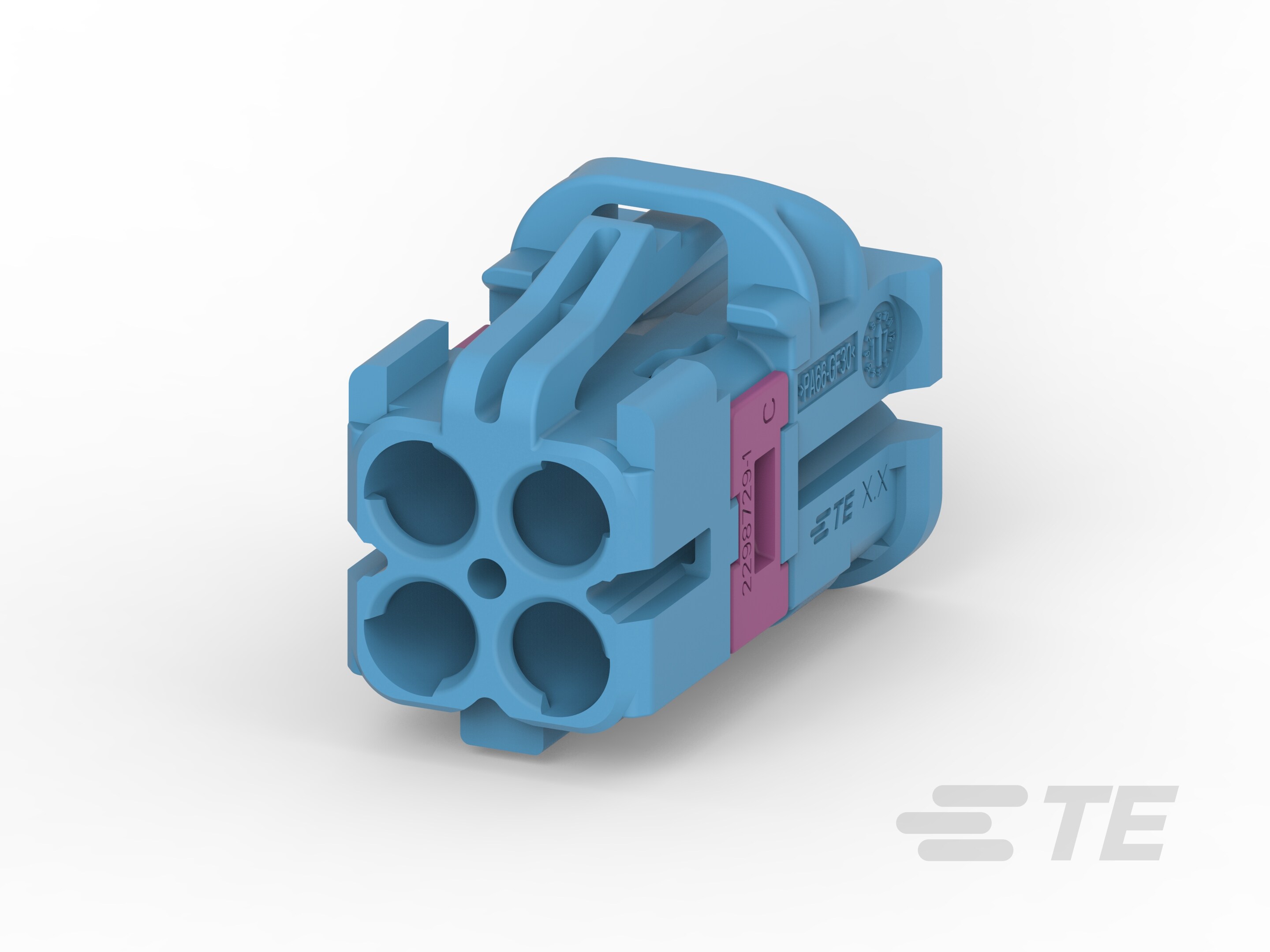 4P,MATE-AX,SOC HSG ASSY,180DEG,COD C-2298721-3