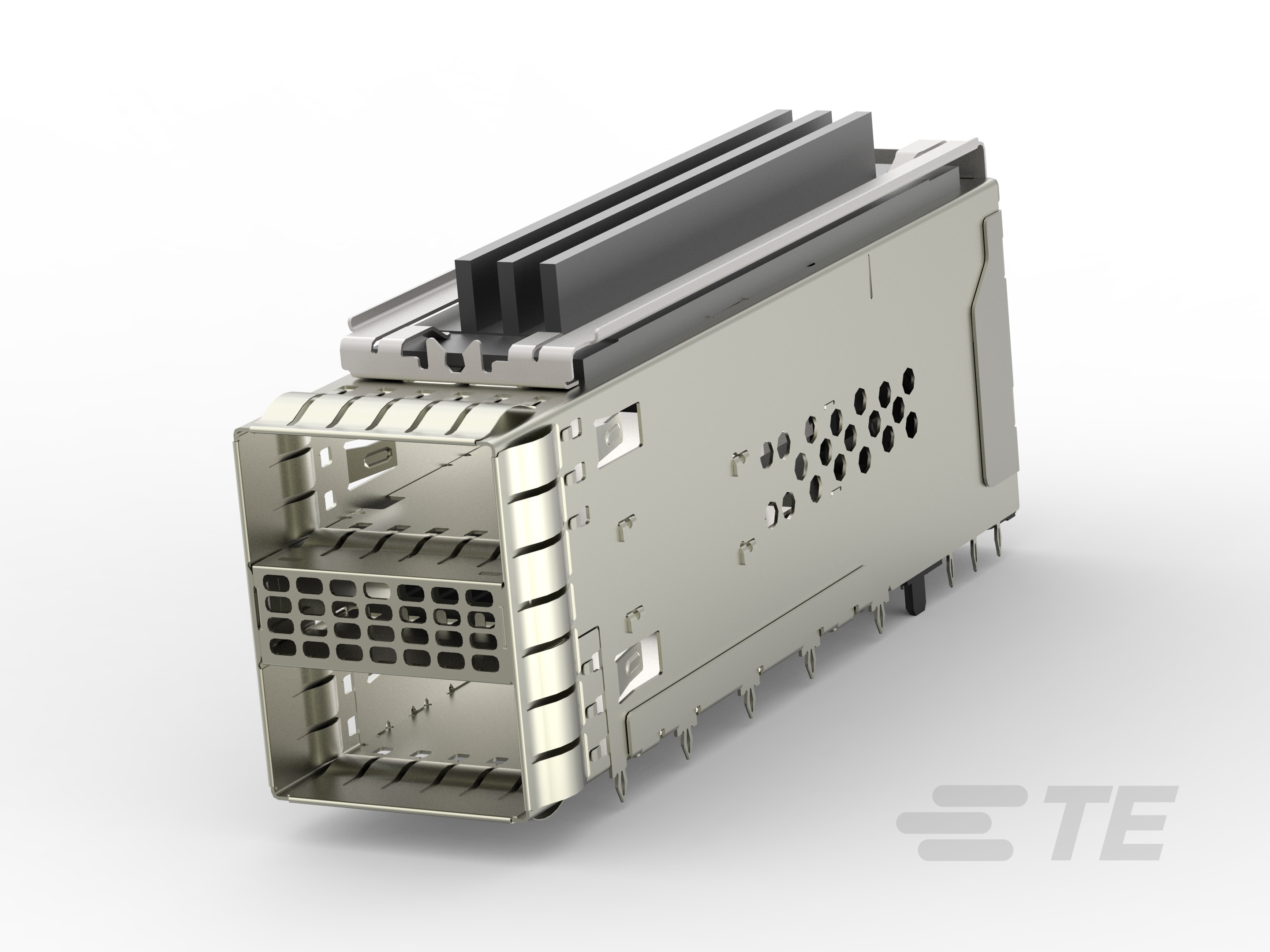 ZQSFP+ STACKED REC ASSEMBLY 2X1,HS-2299940-2