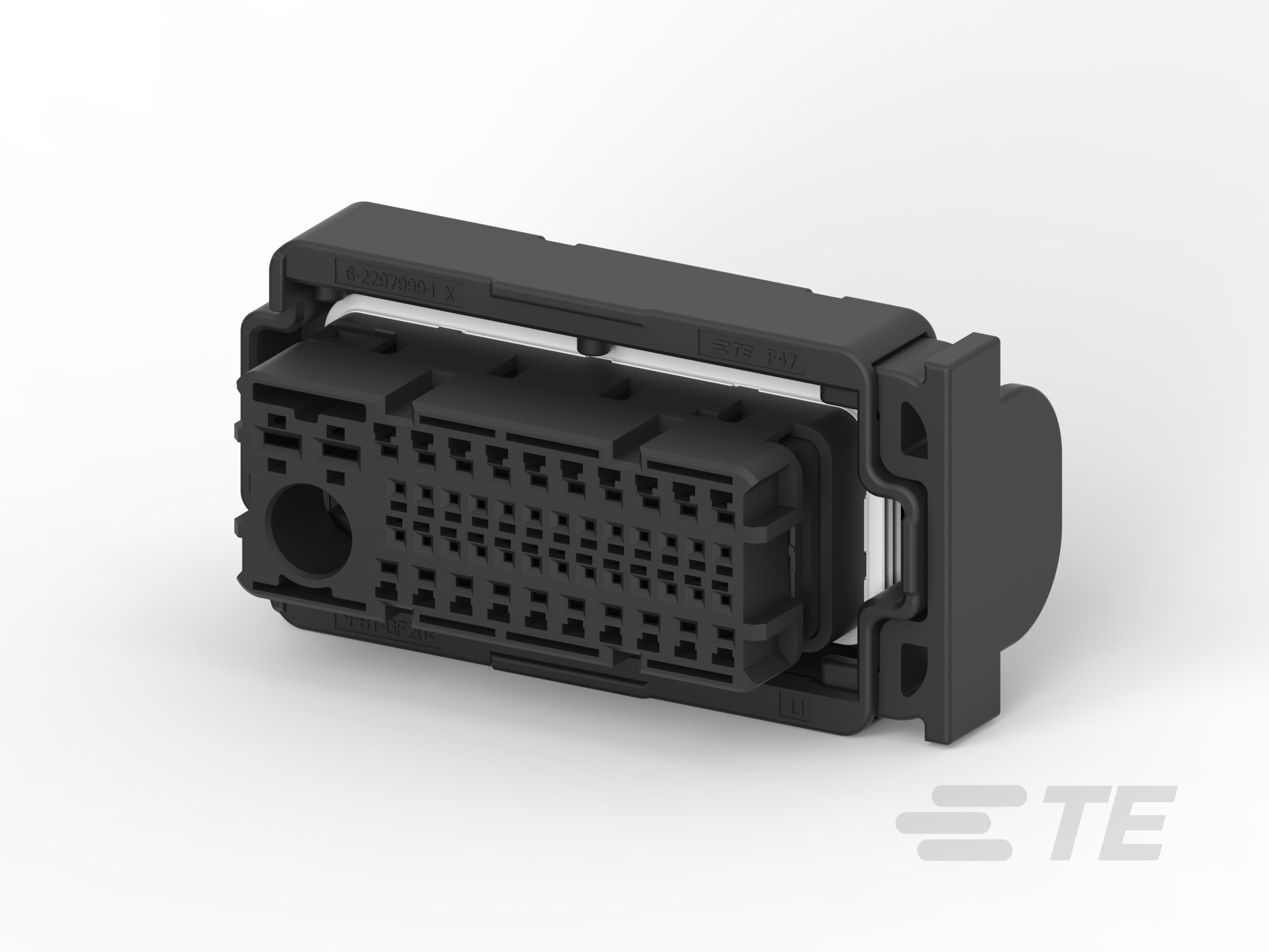 DTB PLUG HSG ASSY, 49POSN., FAKRA TYPE-2301238-1