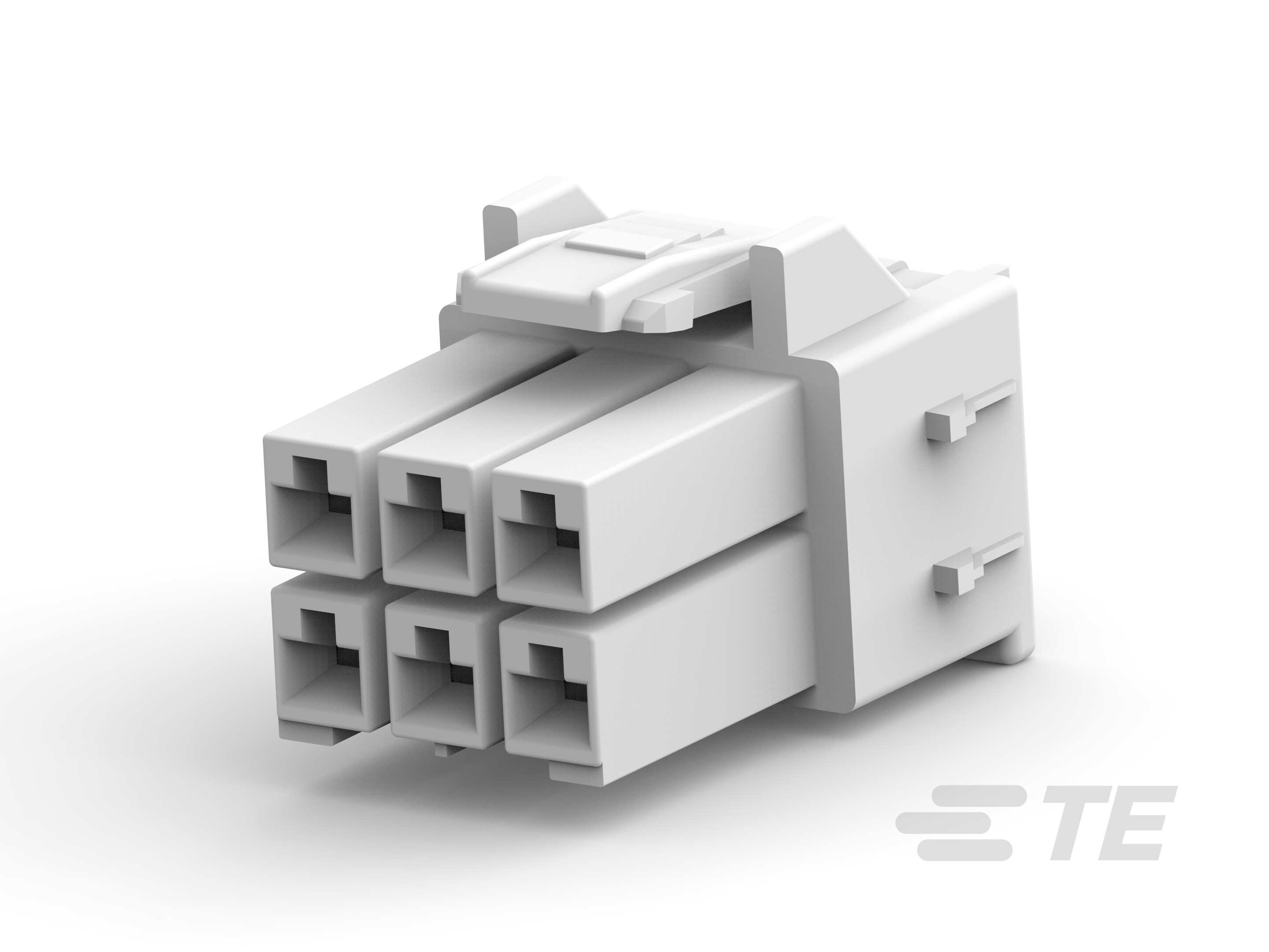 PDL CONN. 3.96MM PITCH PLUG HOUSING 6POS-2301242-1