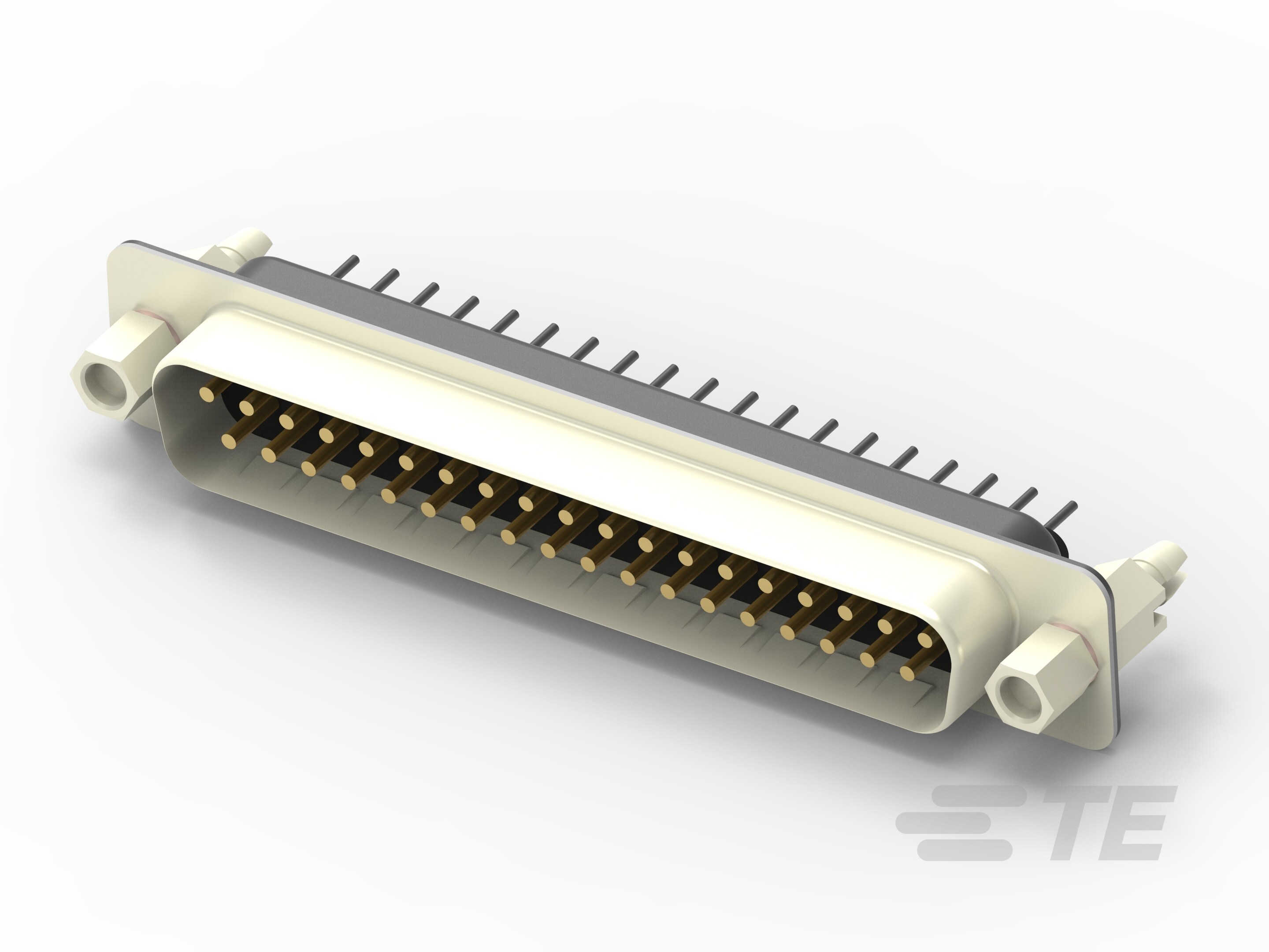 AMPL PLUG HD20, VERT, 37P, B/L,4-40 S/LO-2301836-1