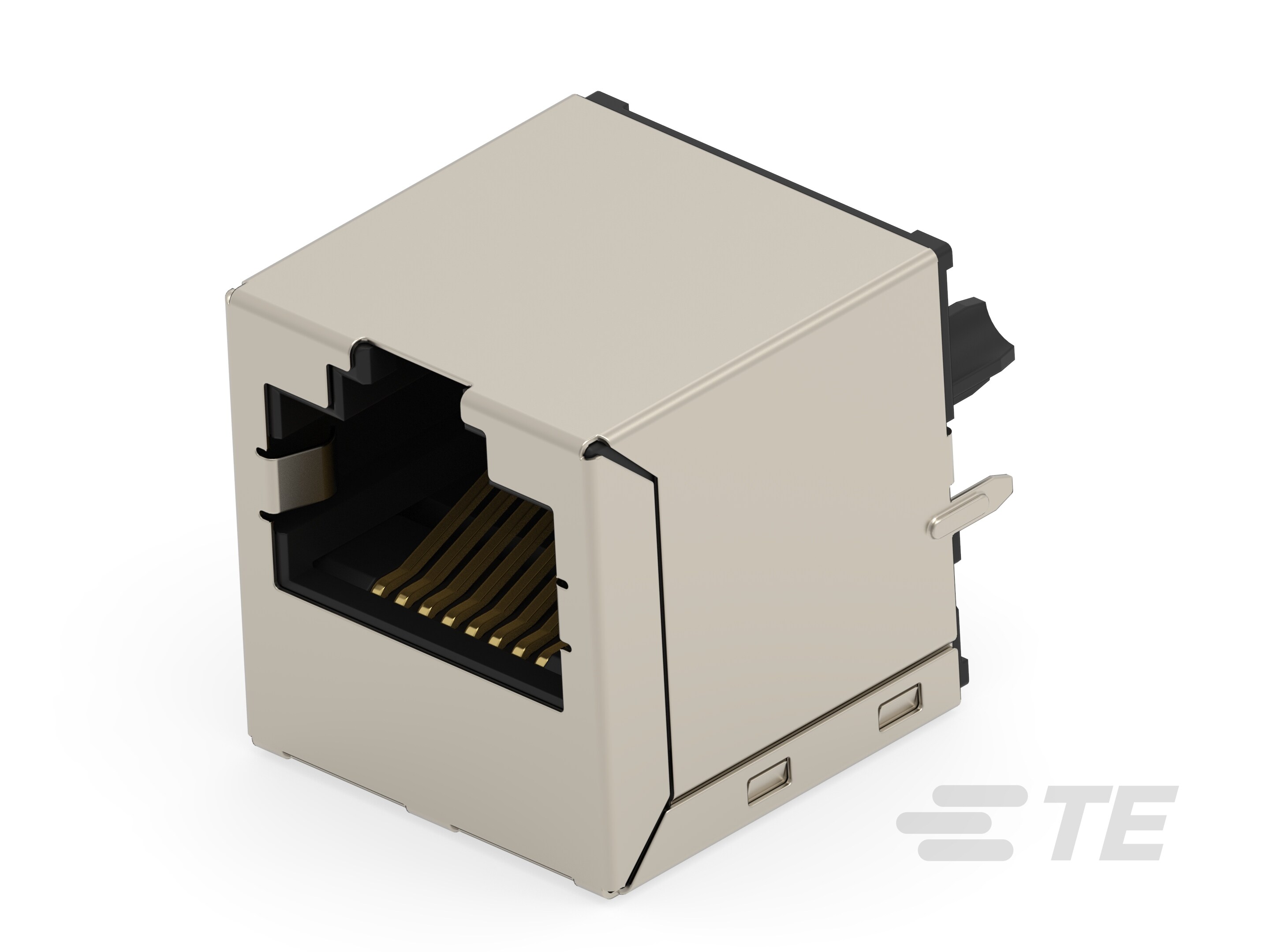 RJ45 JACK INT.MAG. 10/100 1X1 VERT.-2301995-2