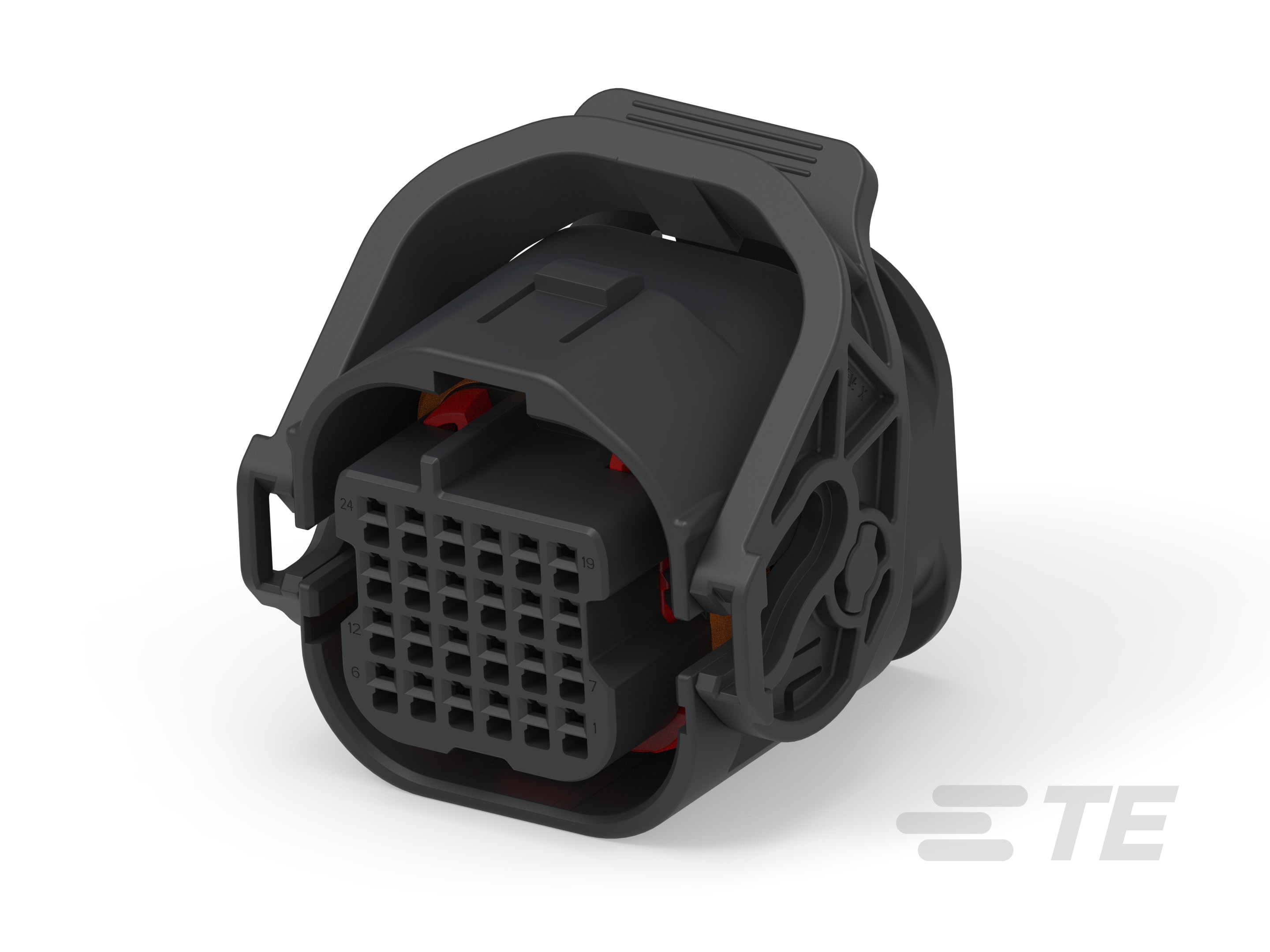 24POS,MCON 1.2,REC HSG ASSY,SLD,COD 1-2307072-1