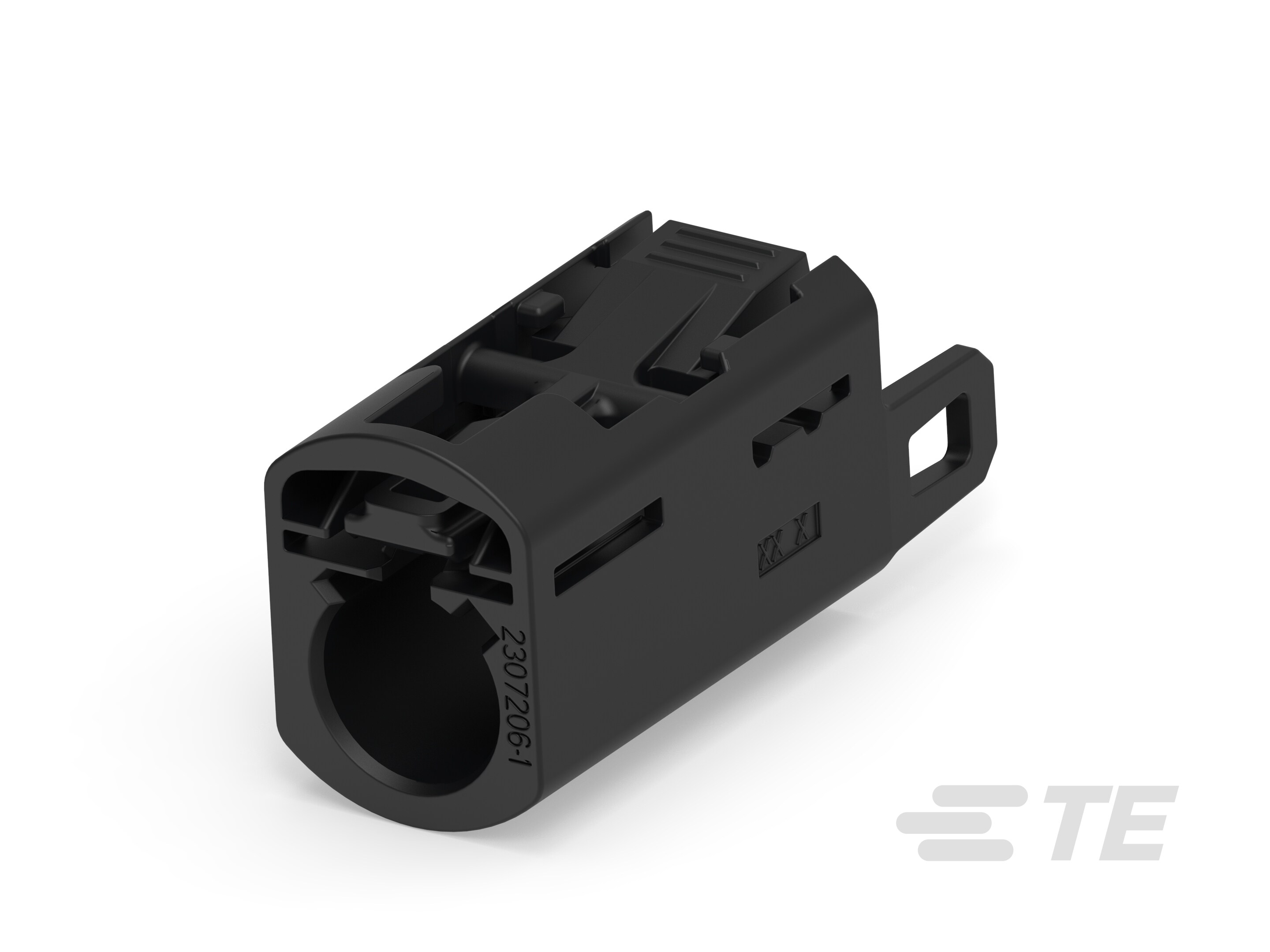 1POS,FAKRA AUT,SOC OUTER HSG,SLD,180 DEG-2307206-1