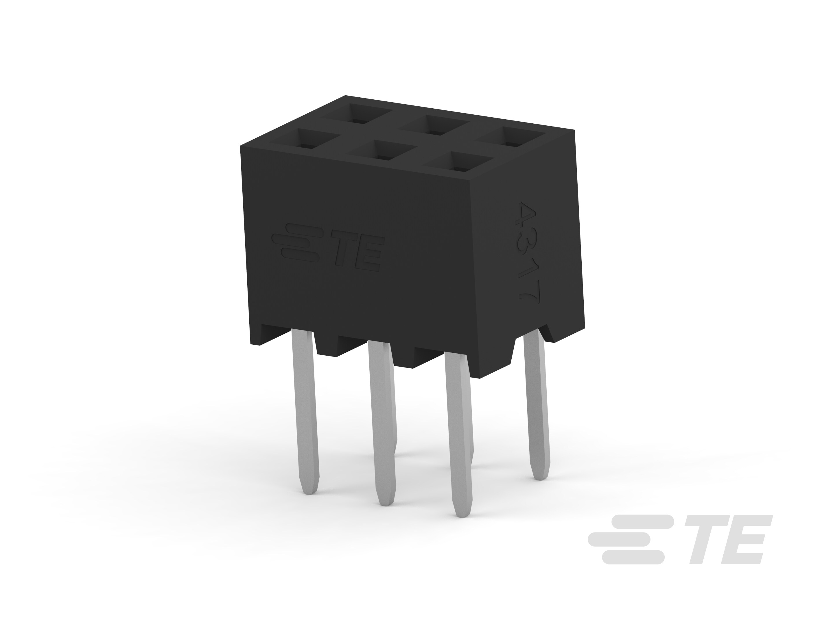 6P,2MM,B-B,REC,DRVT,DE,2.8,SN,TUBE-2307800-6