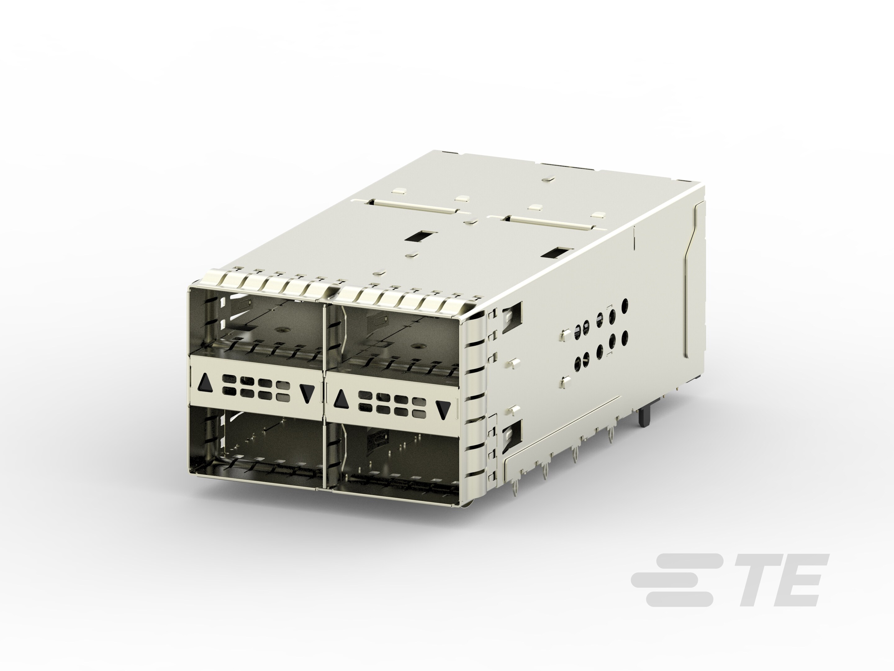 ZQSFP+ CAGE& CONN 2X2, EMI SPRING, BTB-2308171-9