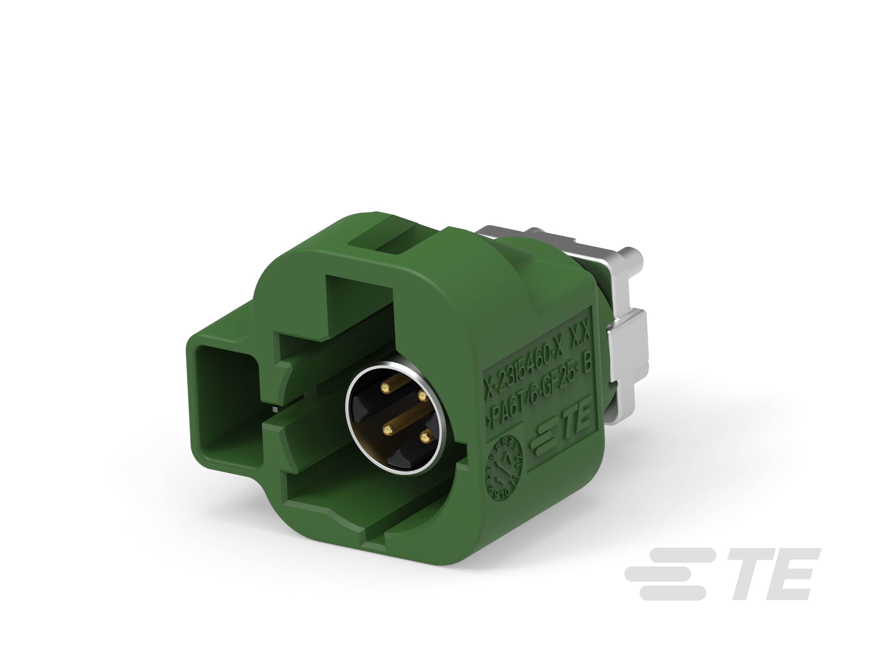 6POS,HSD DIA 0.6,HDR ASSY,180DEG,COD E-2315239-5