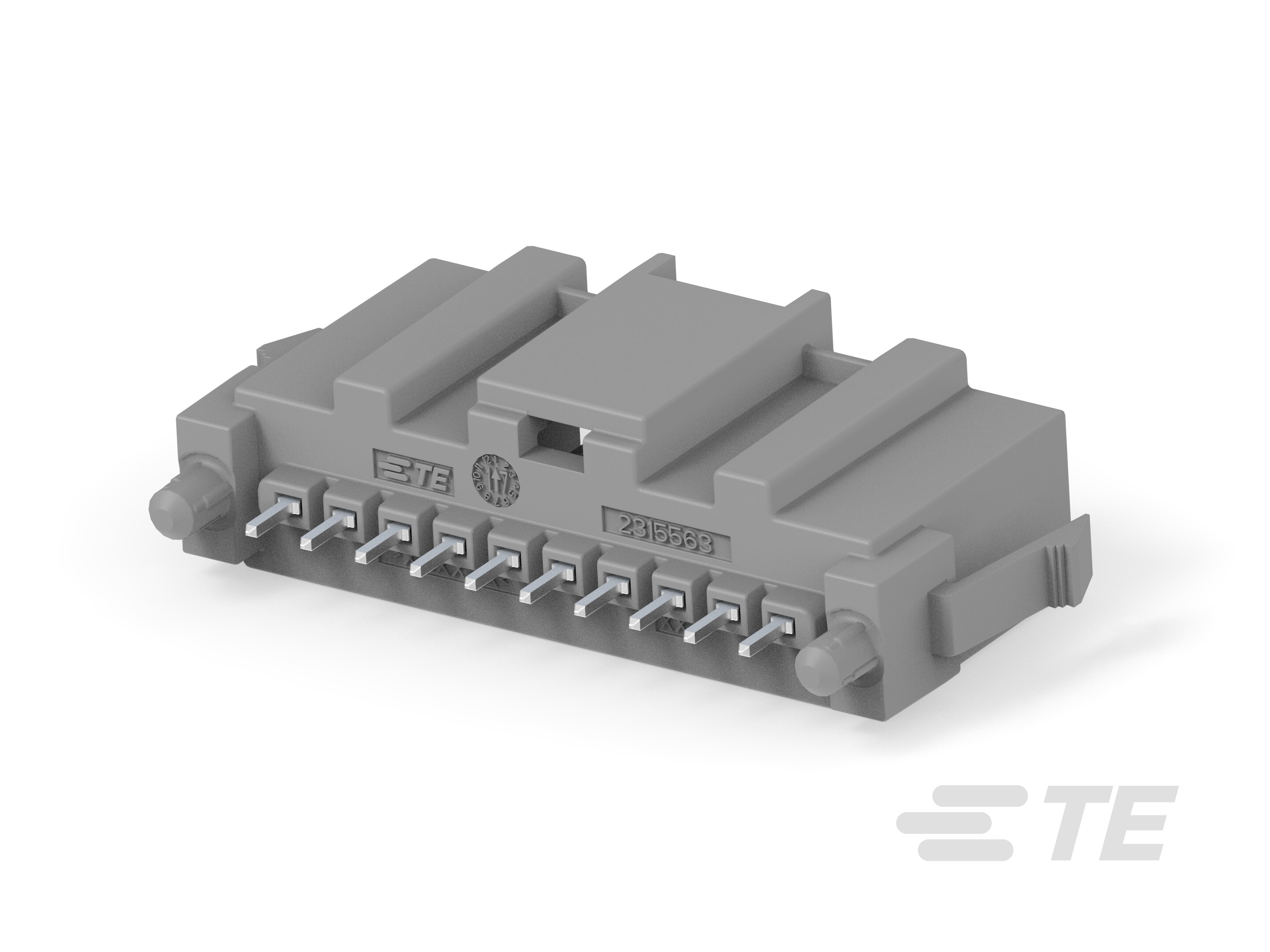 10POS,TAB0.64X0.64,HDR ASSY,180DEG,SLDR-2315562-2