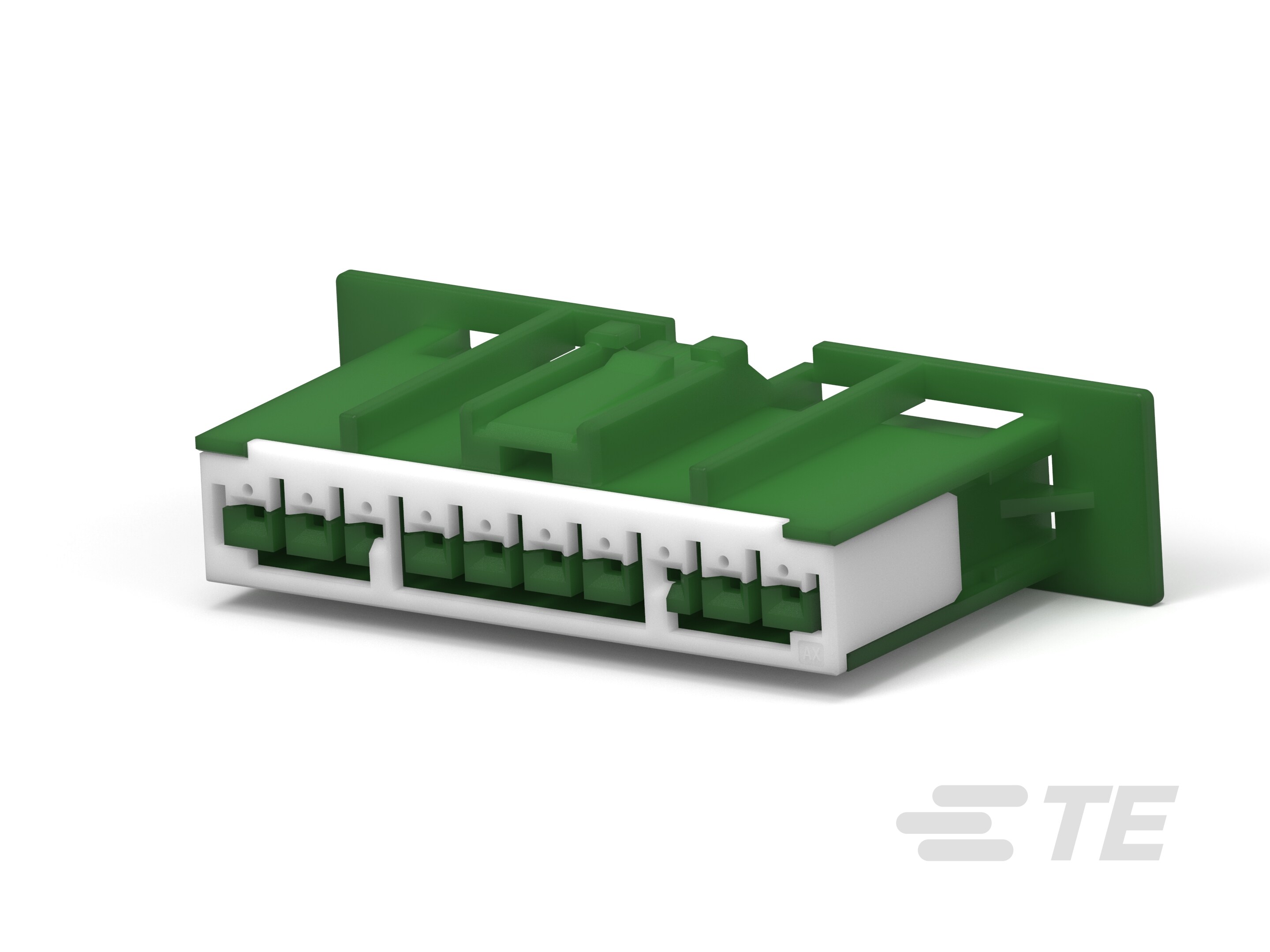 10POS,0.64 GENER. Y,REC HSG ASSY,UNSLD-2315564-3