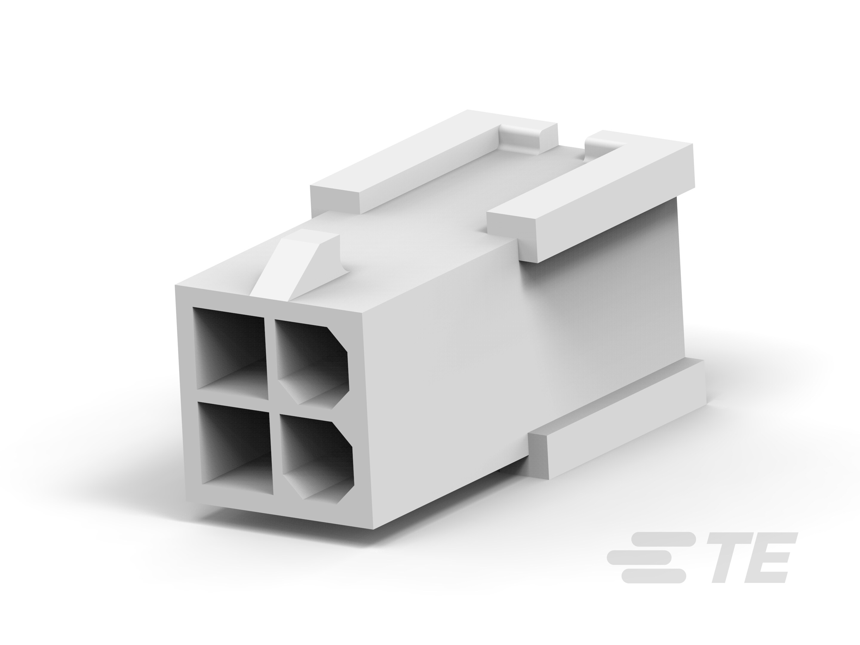 4P MICRO MNL PLUG HSG FREE HNG DBL RW V0-2315759-4