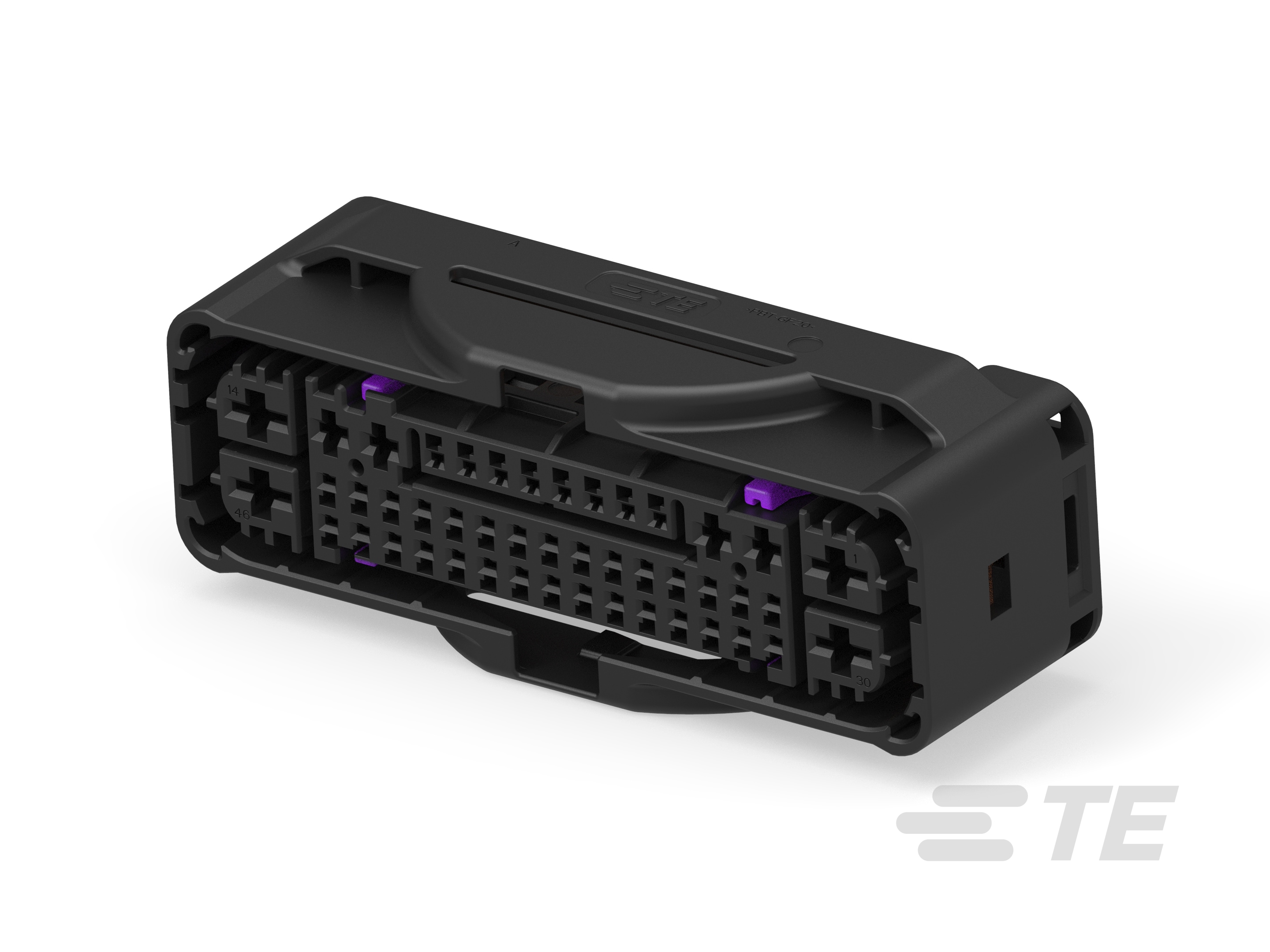 46POS,HYBRID,REC HSG ASSY,SLD,COD A-2317063-2