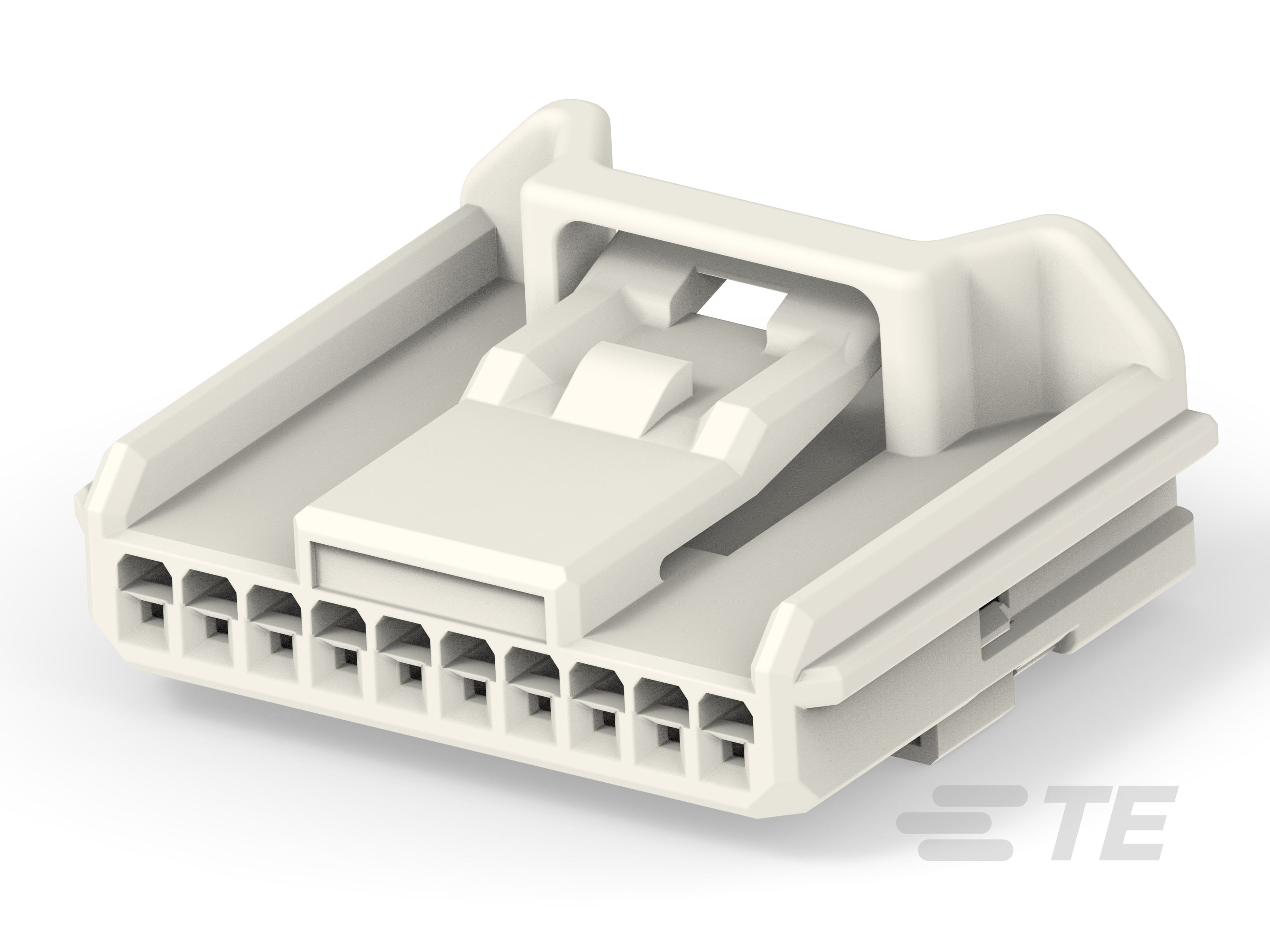 10POSITION PLUG ASSY 1ROW 0.64III SERIES-2317984-1