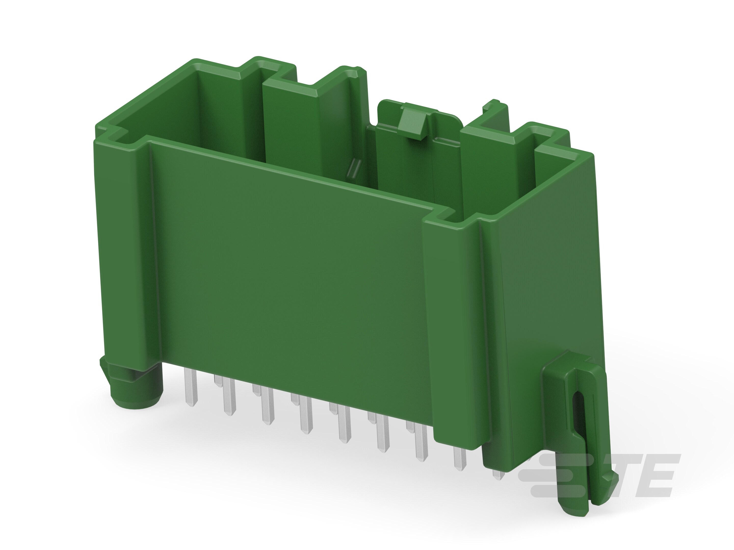 18POS,TAB0.64X0.64,HDR ASSY,180DEG-2318053-3