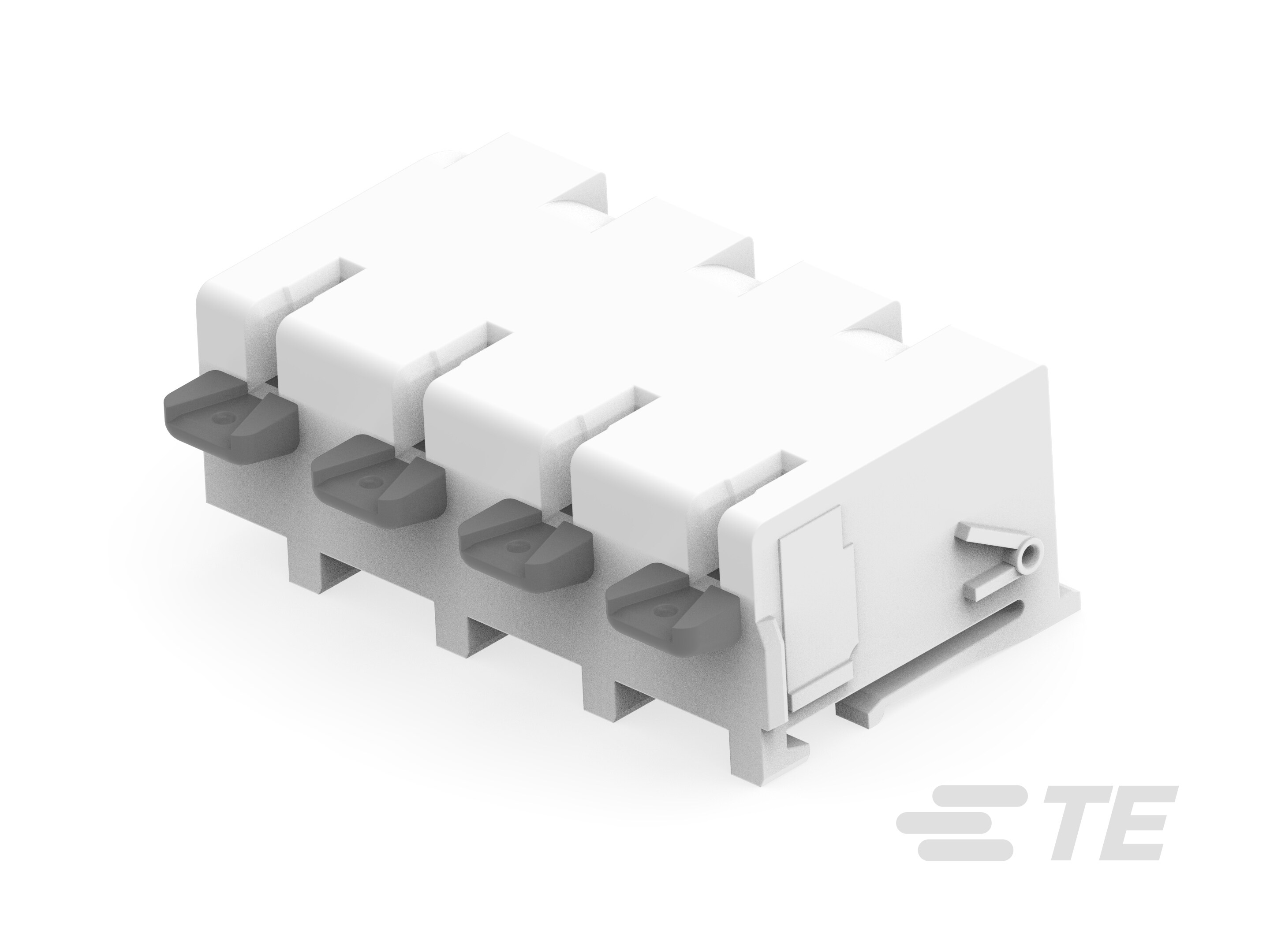 TWO-PIECE POKE-IN, 8MM CONN, 4 POS-2318582-4