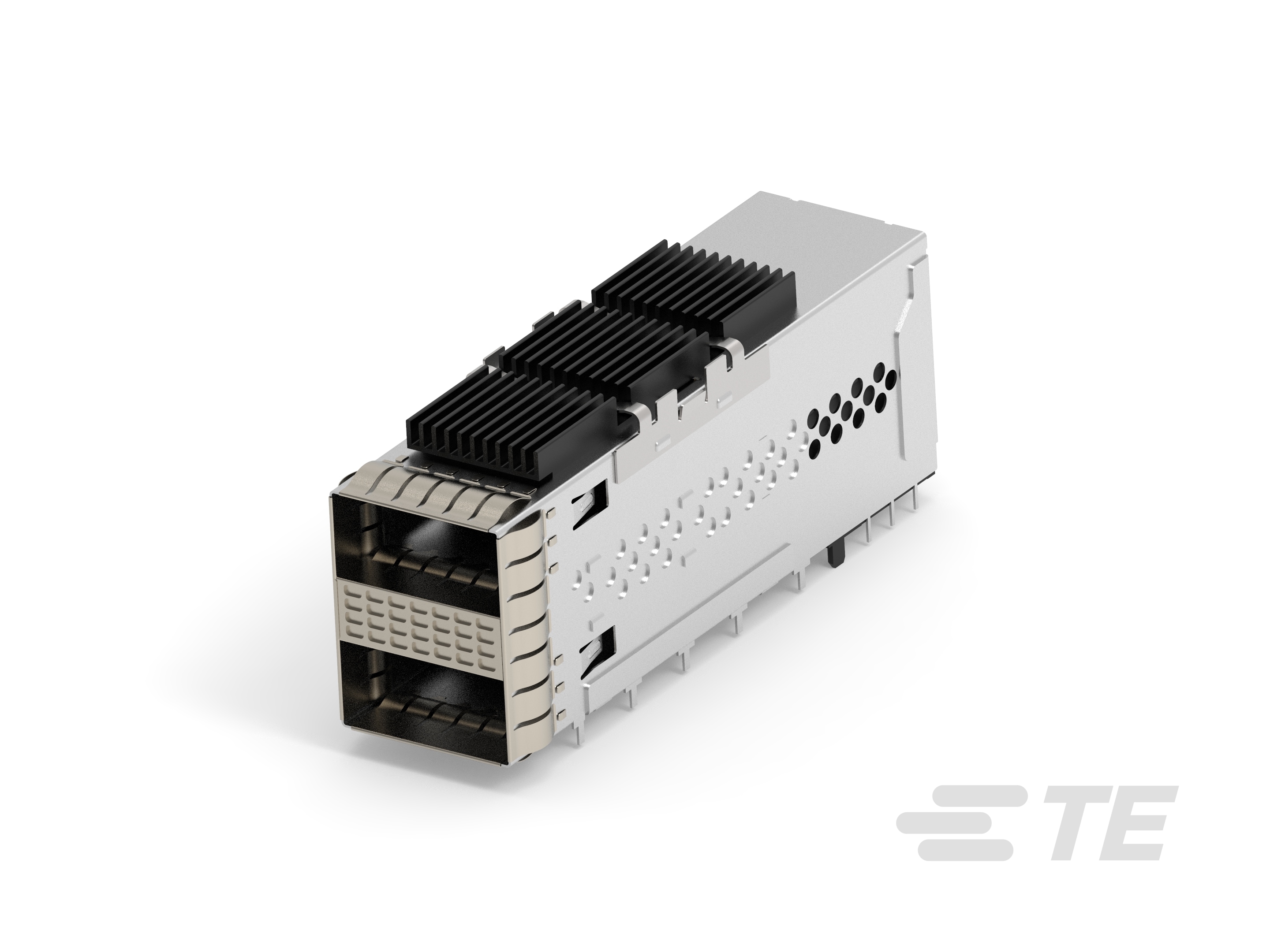 ZQSFP+ STACKED REC ASSEMBLY 2X1-2321666-1