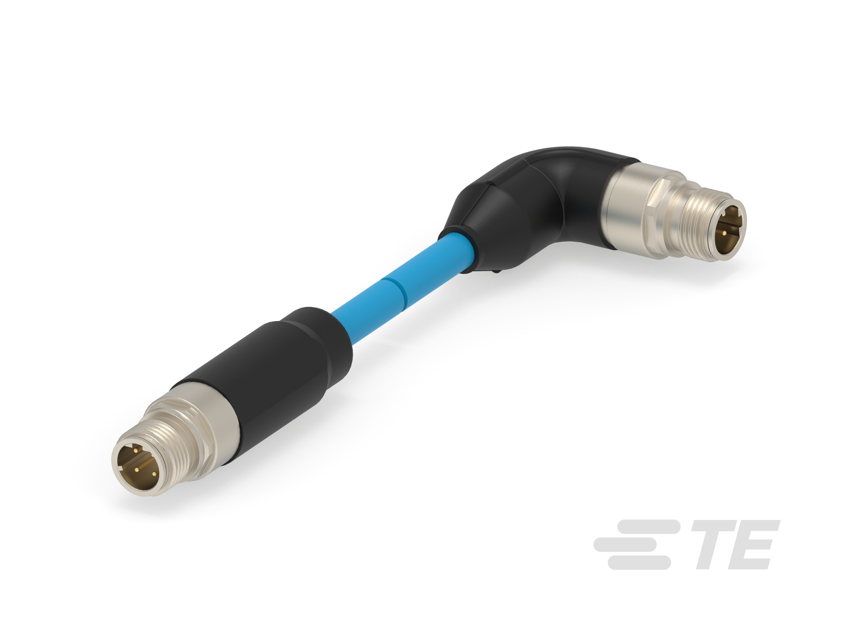 M12 D-M-4 CAB ASS. (PLG-PLG) 19.5M CAT5E-3-2322422-8