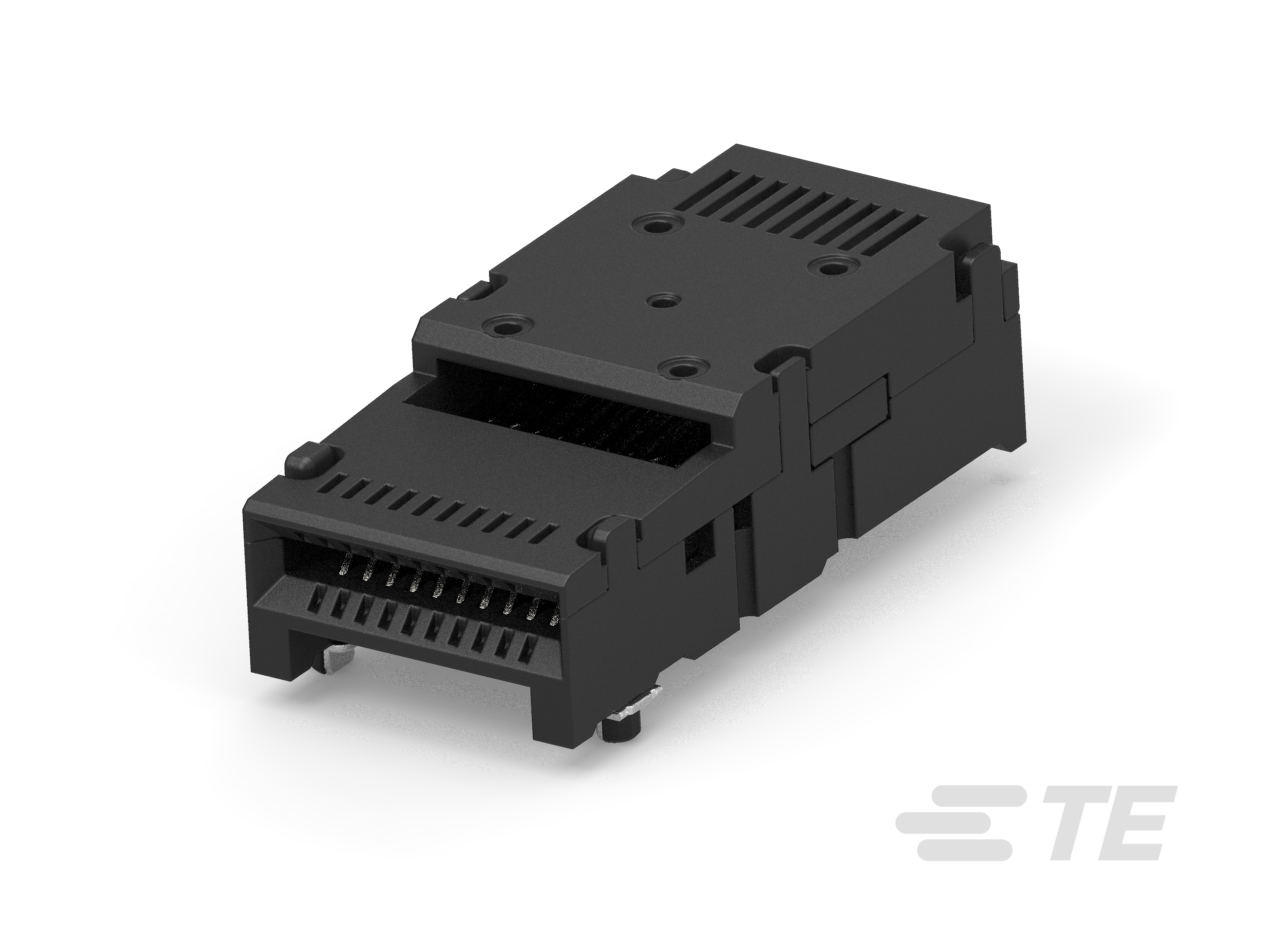 SFP-DD RECEPTACLE W HOLD DOWNS ASSEMBLY-2325864-2