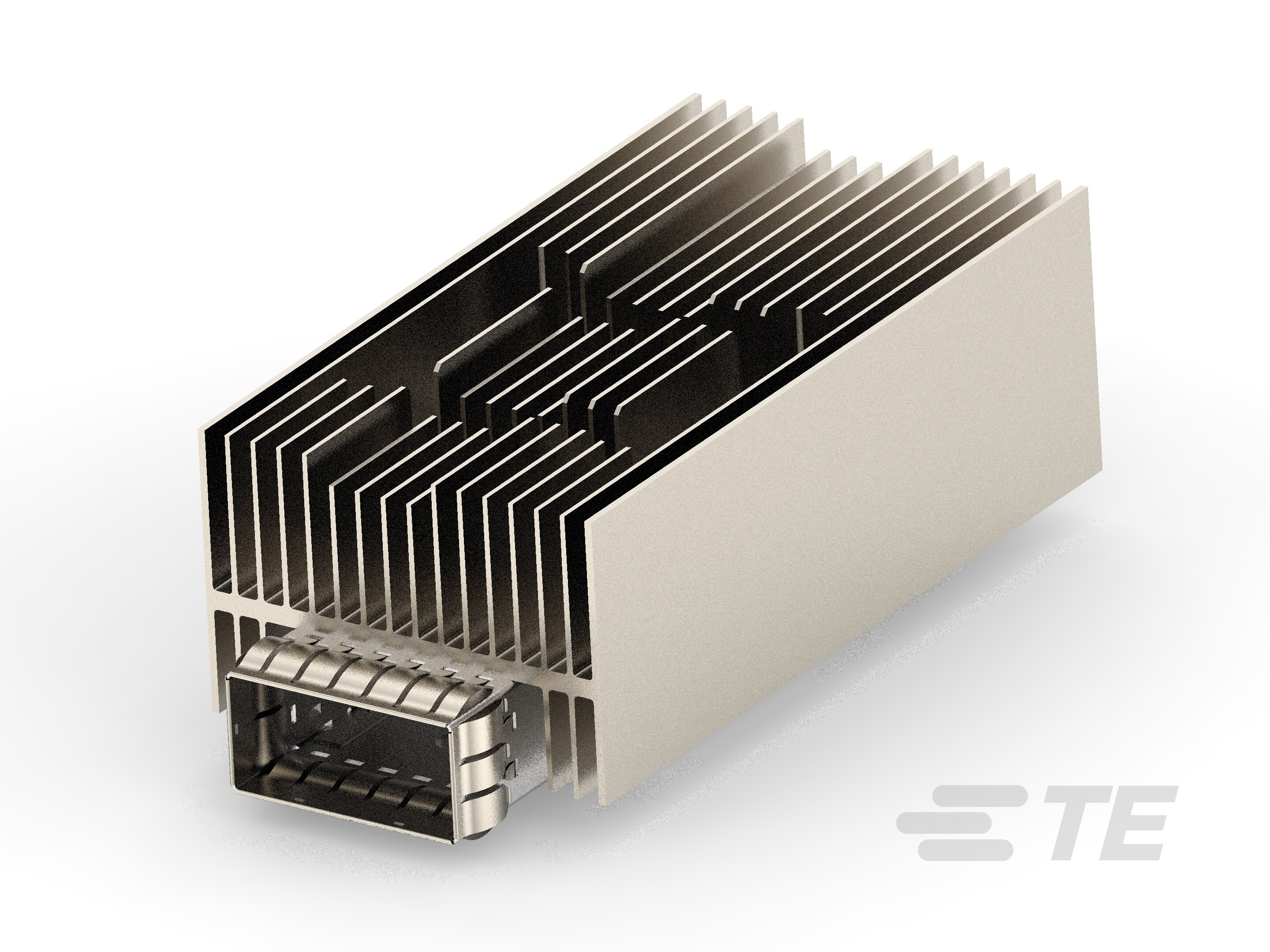 CAGE ASSY, QSFP-DD 1X1, STANDARD-2327362-6