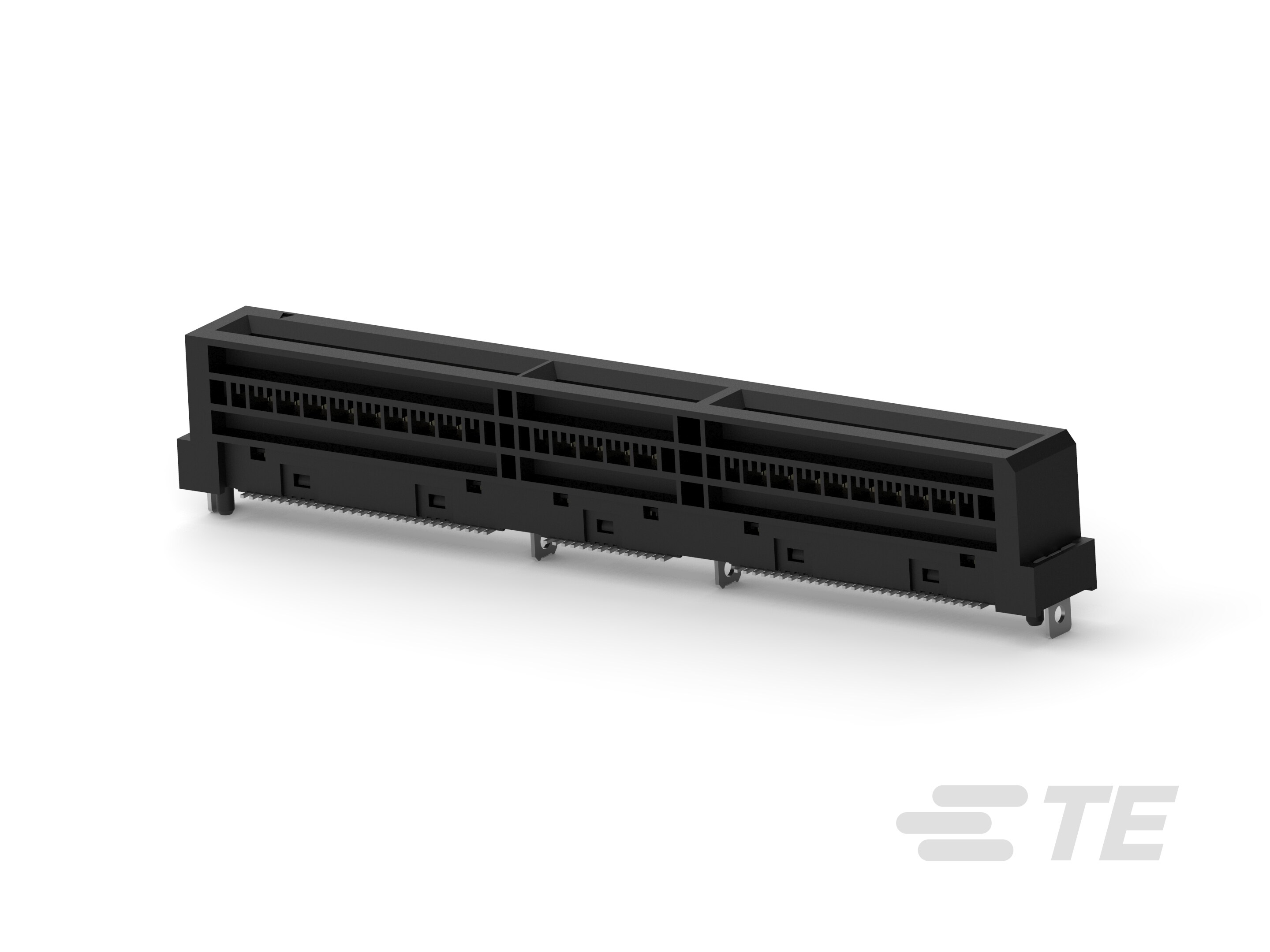 RECEPT ASSY, 140 POS, VERT, SLIVER 2.0-2327677-1