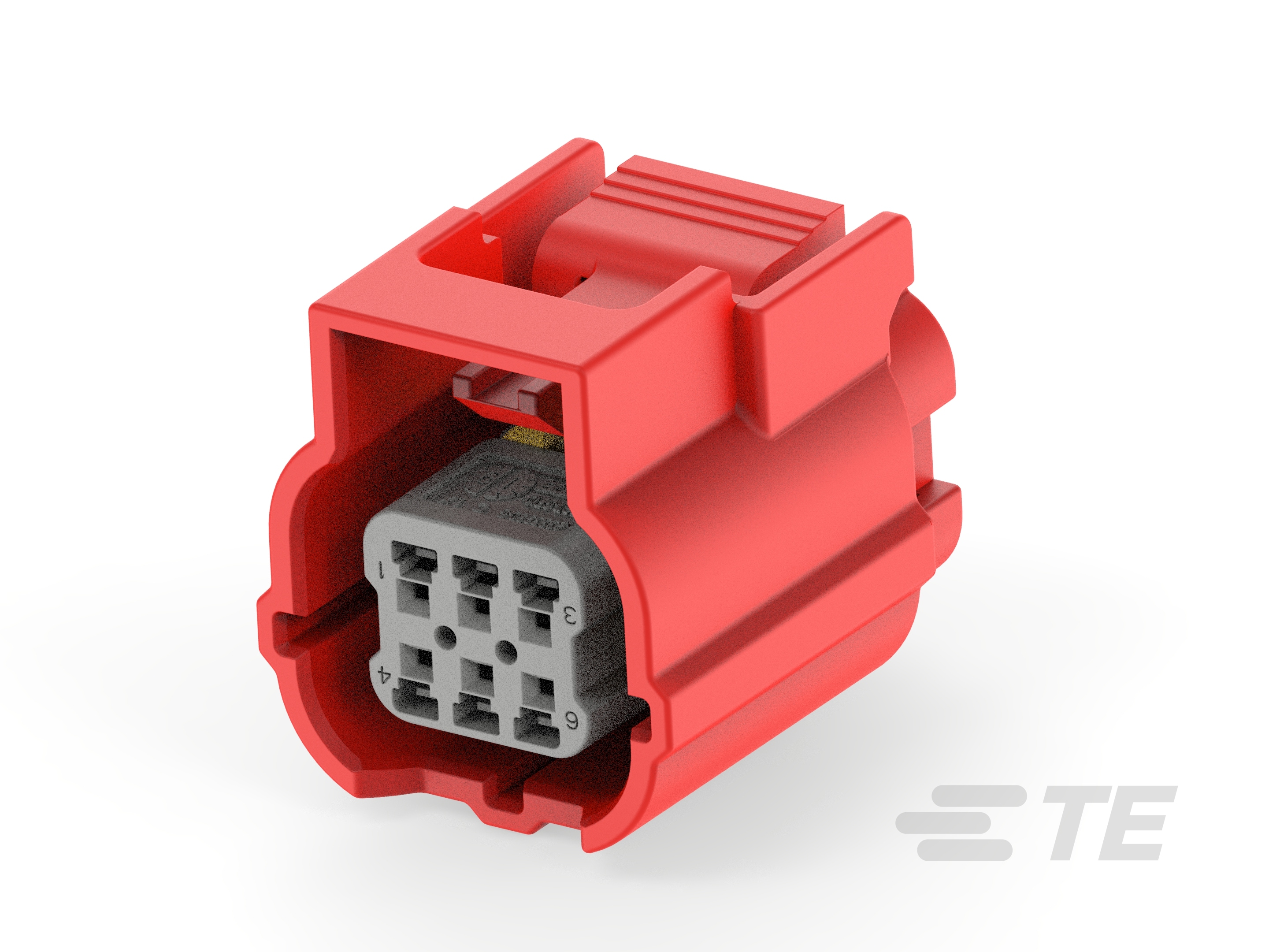 RECEPTACLE ASSY OBD 6 POS SLD CONNECTOR-2327727-1