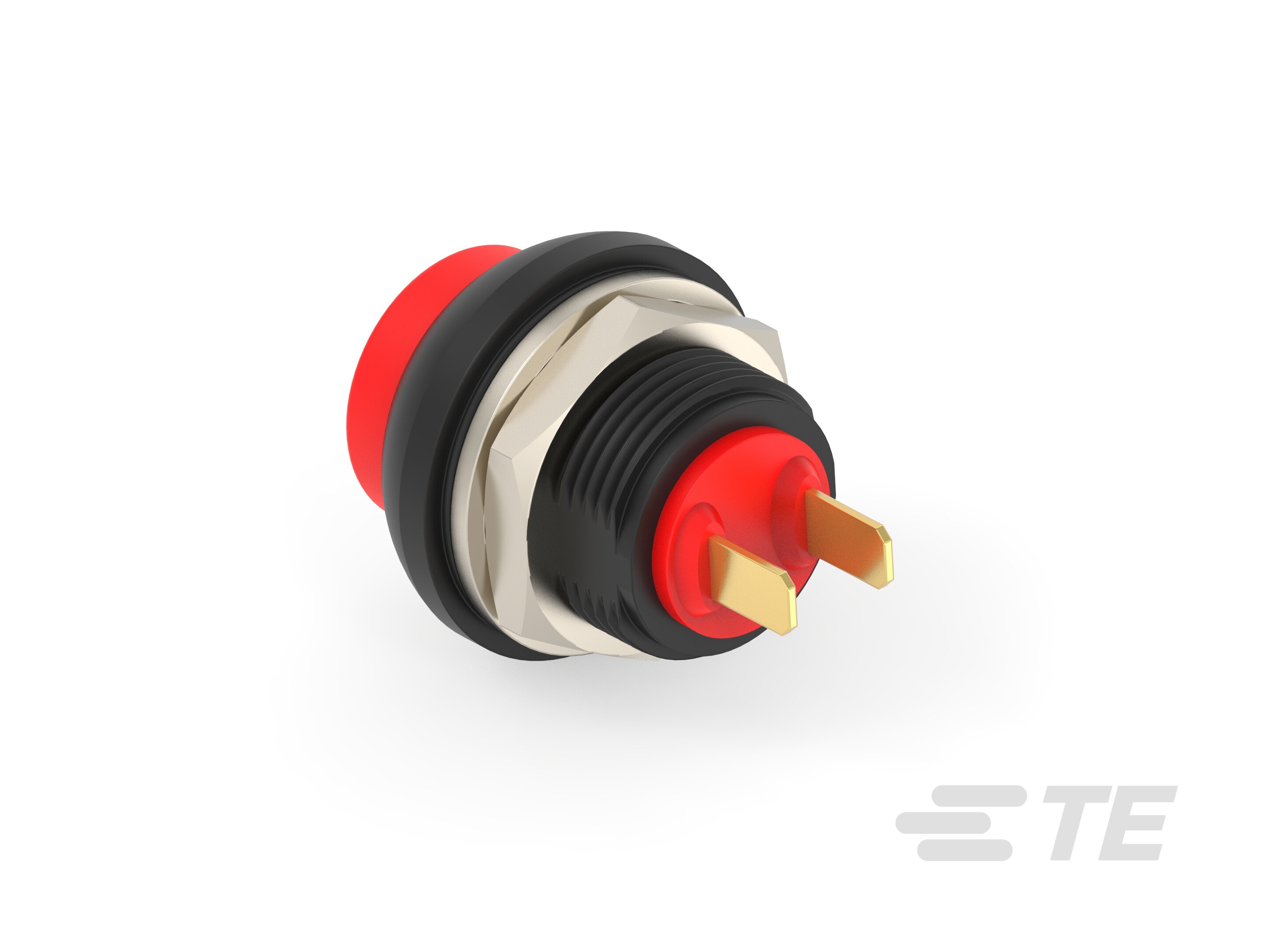 PB OFF/ON HC RED M2 TERM.  IP68-2329328-7