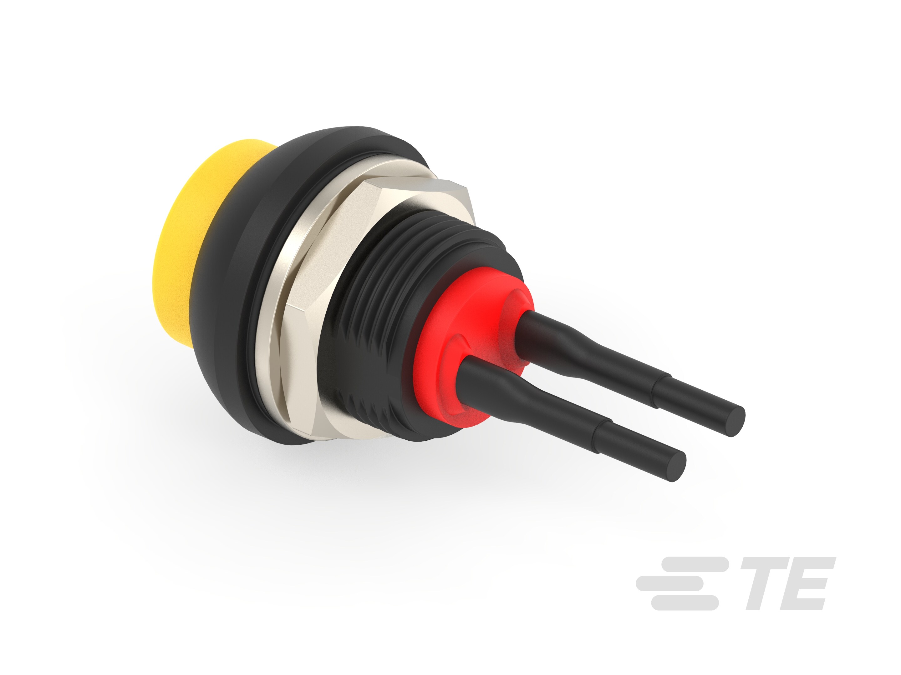 PB ON/OFF HC YLW M1 TERM  IP68 500MM LHS-2329359-8