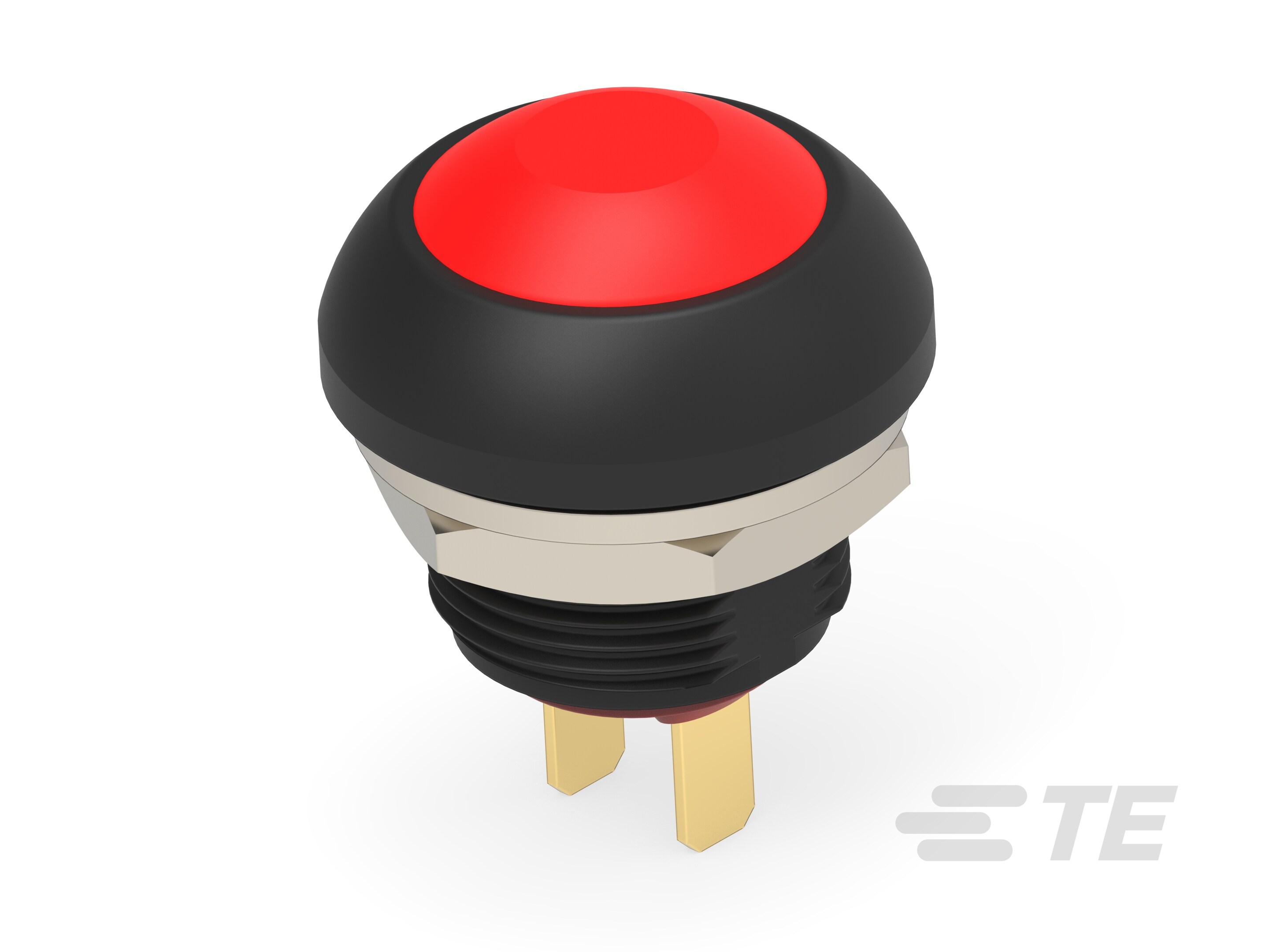 PB OFF/ON FC RED M2 TERM.  IP68-2329383-7