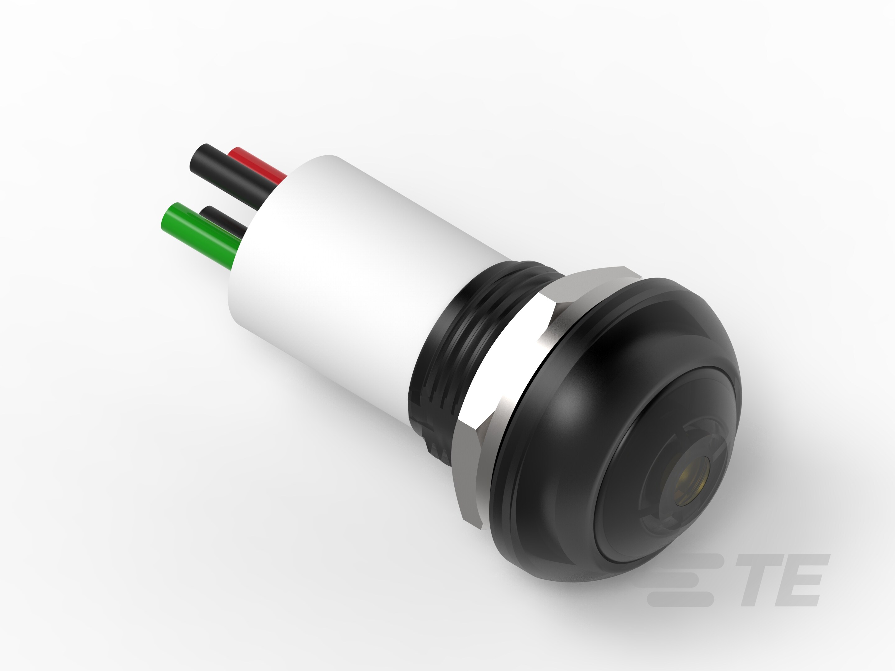 PB OFF/ON FC BLK M1 TERM YLW LED IP68 50-2329388-3