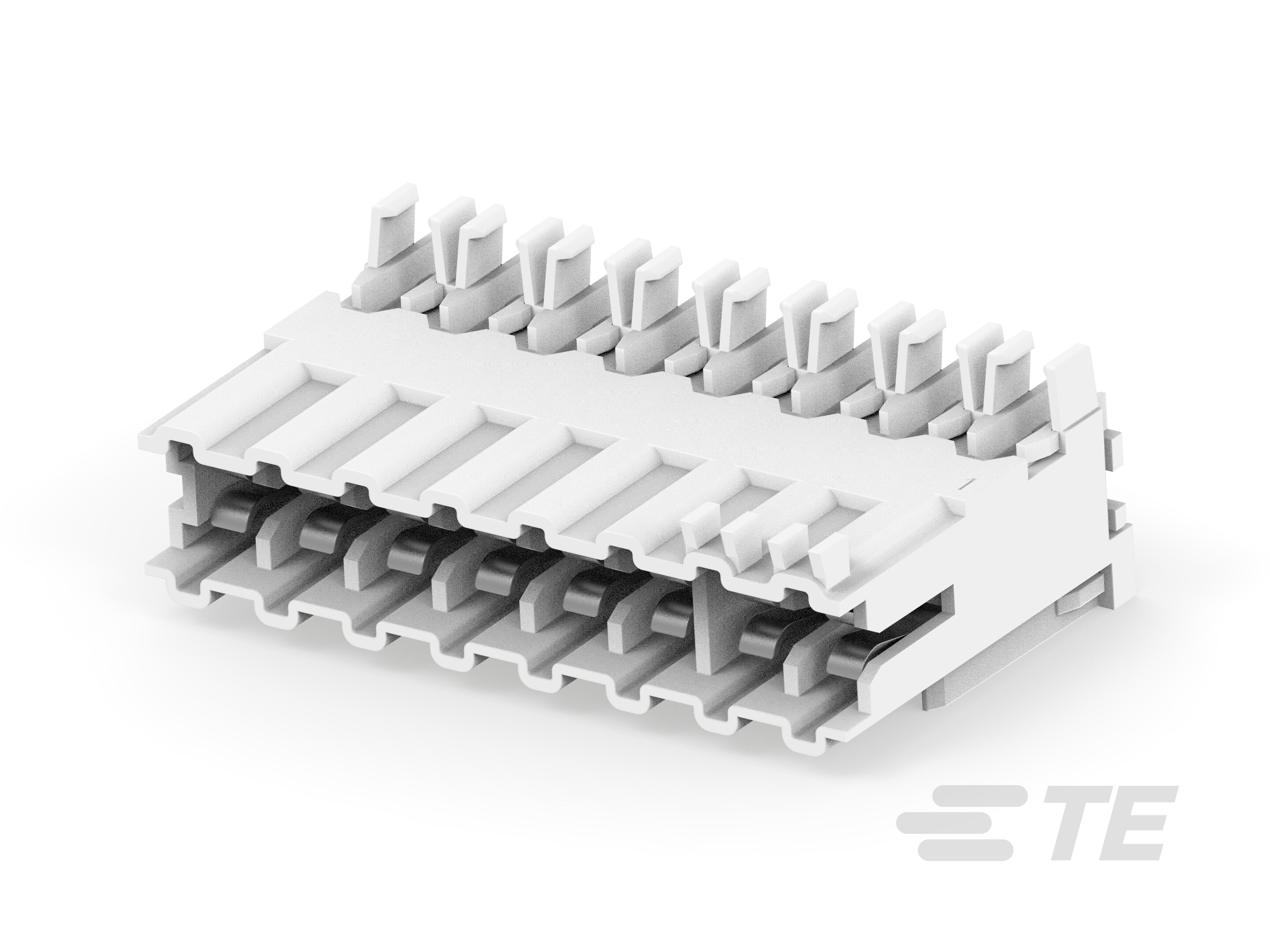 AMP MONO-SHAPE PCB CONN LONG 8 POS-2333039-8