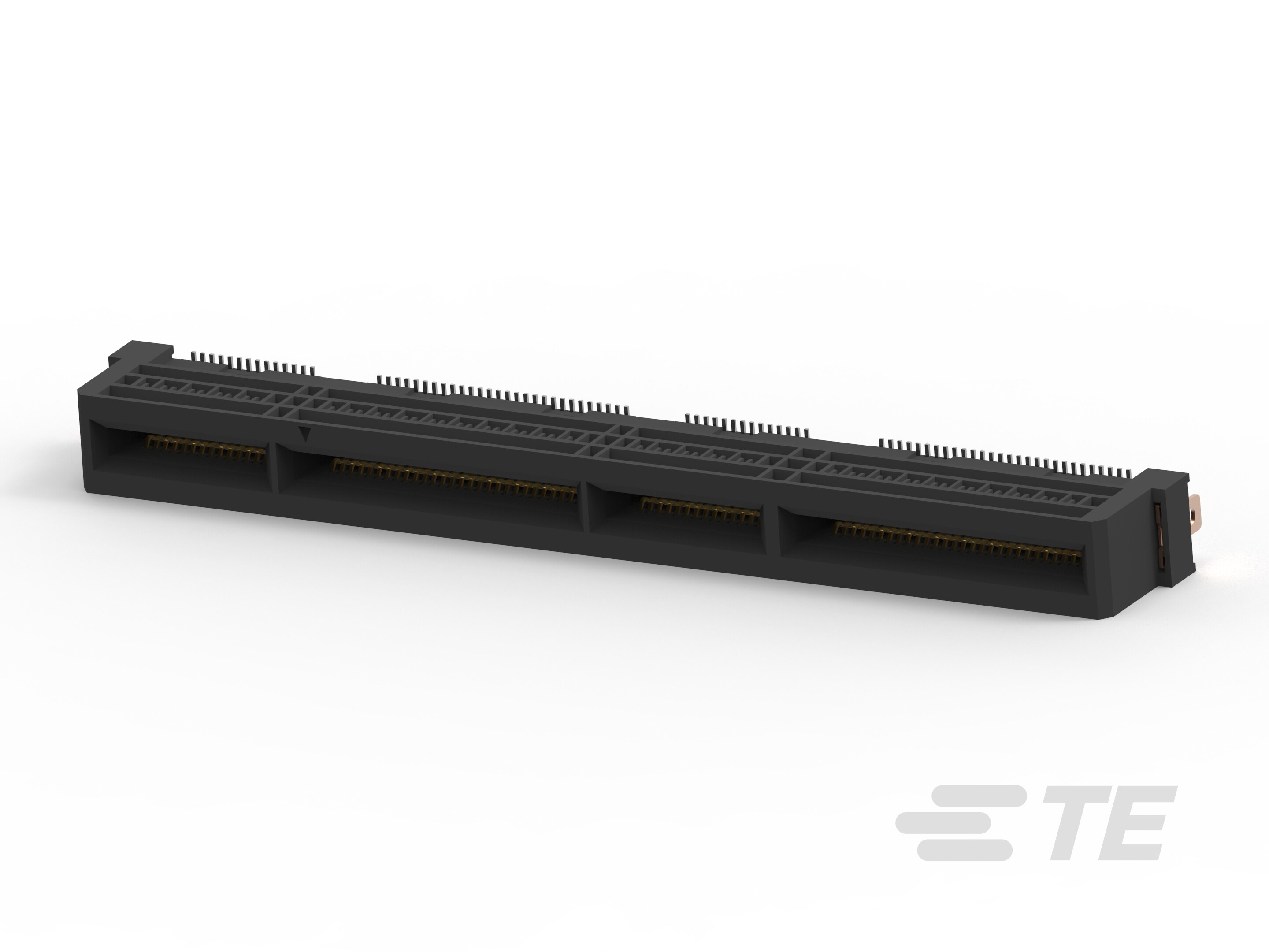 RCPT ASSY, VERT, 168 POS, SLIVER 2.0-2333799-3