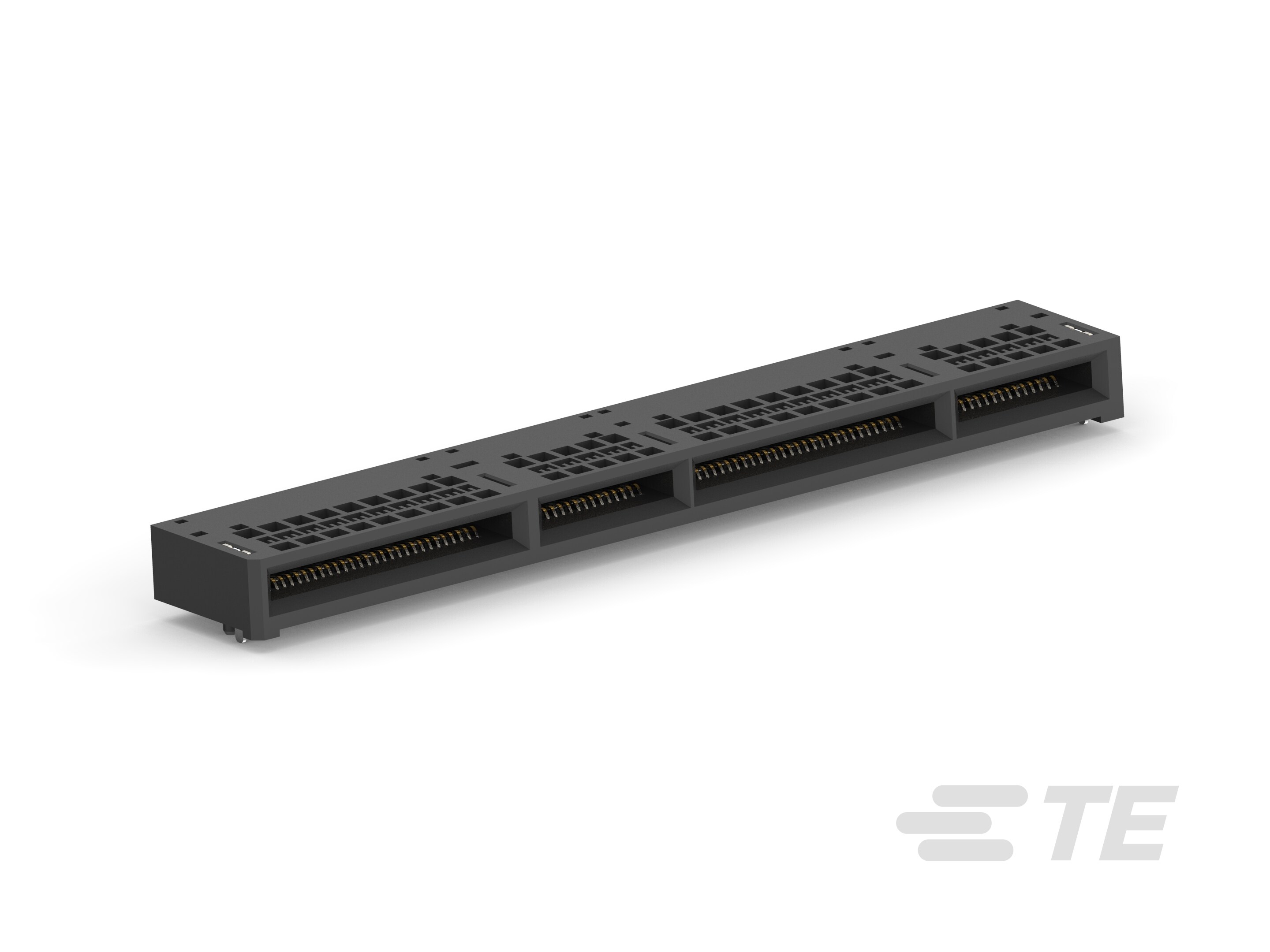 RECEPT ASSY, RA, 168 POS, SLIVER 2.0-2336568-6