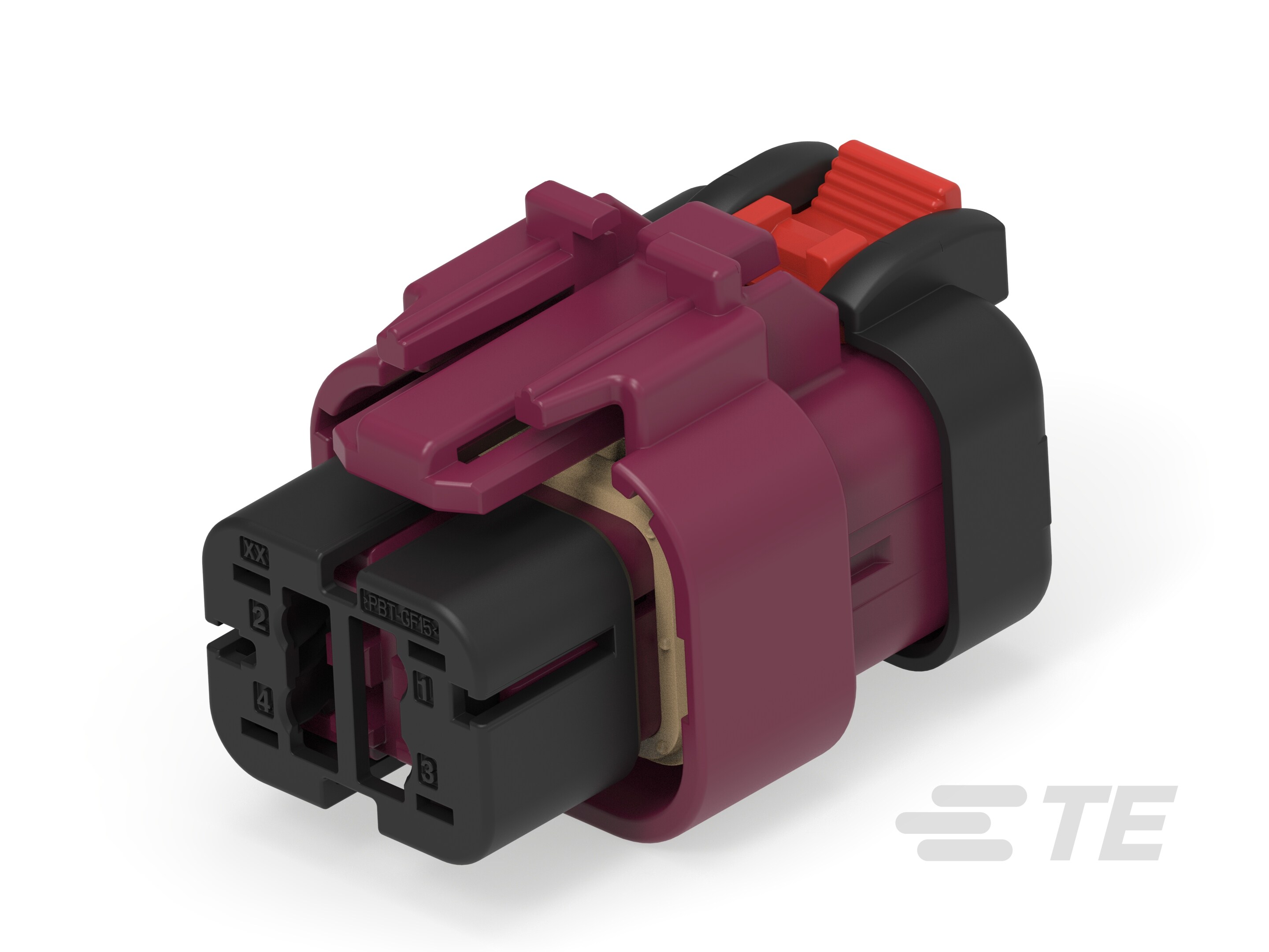 PLUG SOCKET ASSY, 4P, W2W, SEALED COAX-2338212-2