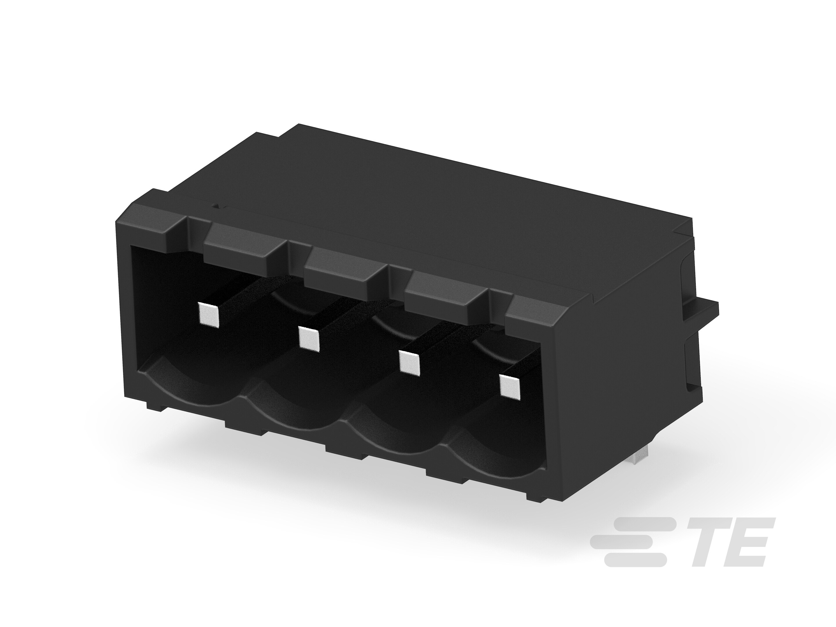 4POS HDR 90 DEG,HT,5.00MM PITCH,TL 2.6MM-2342079-4