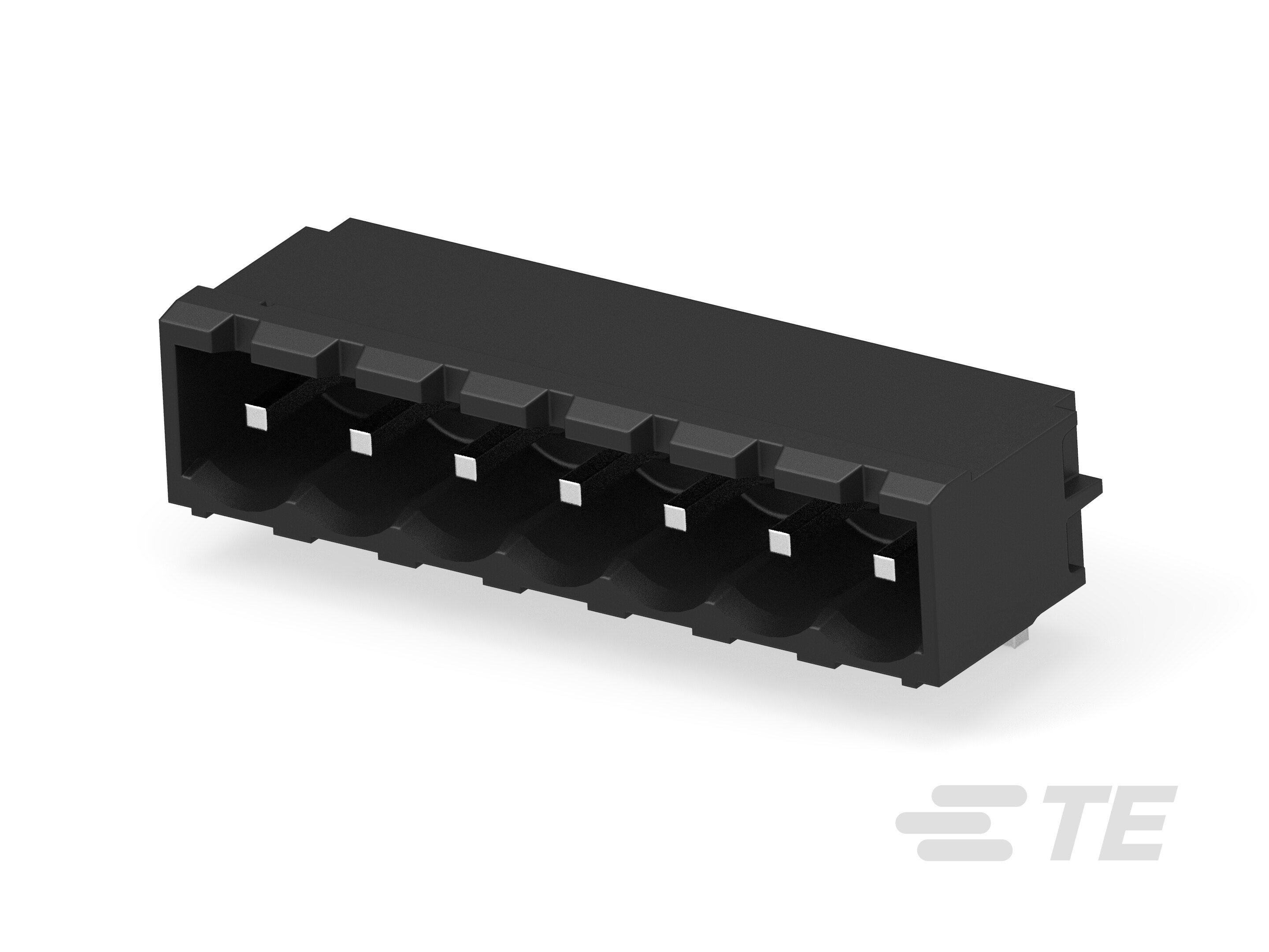 7POS HDR 90 DEG,HT,5.00MM PITCH,TL 2.6MM-2342079-7