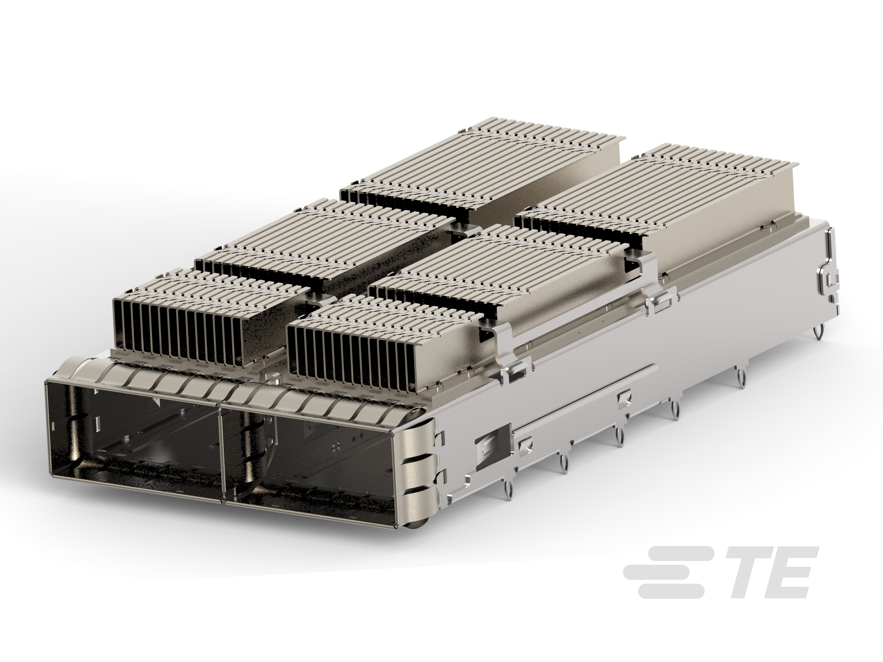 QSFP-DD 1X2, STANDARD, W/ ZIPPER HS-2342936-2