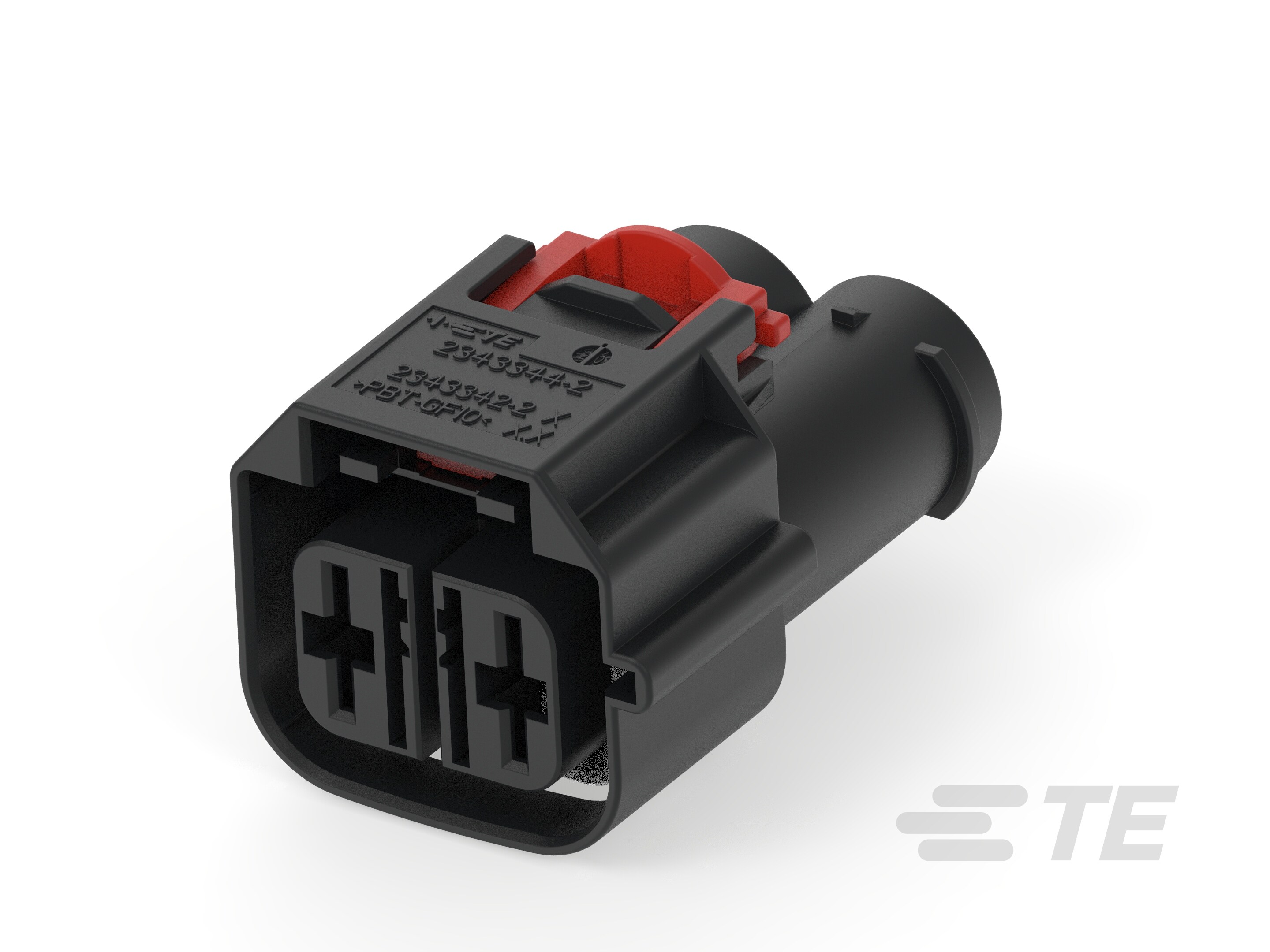 2POS,MCON 12,REC HSG ASSY,SLD,COD 2-2343344-2