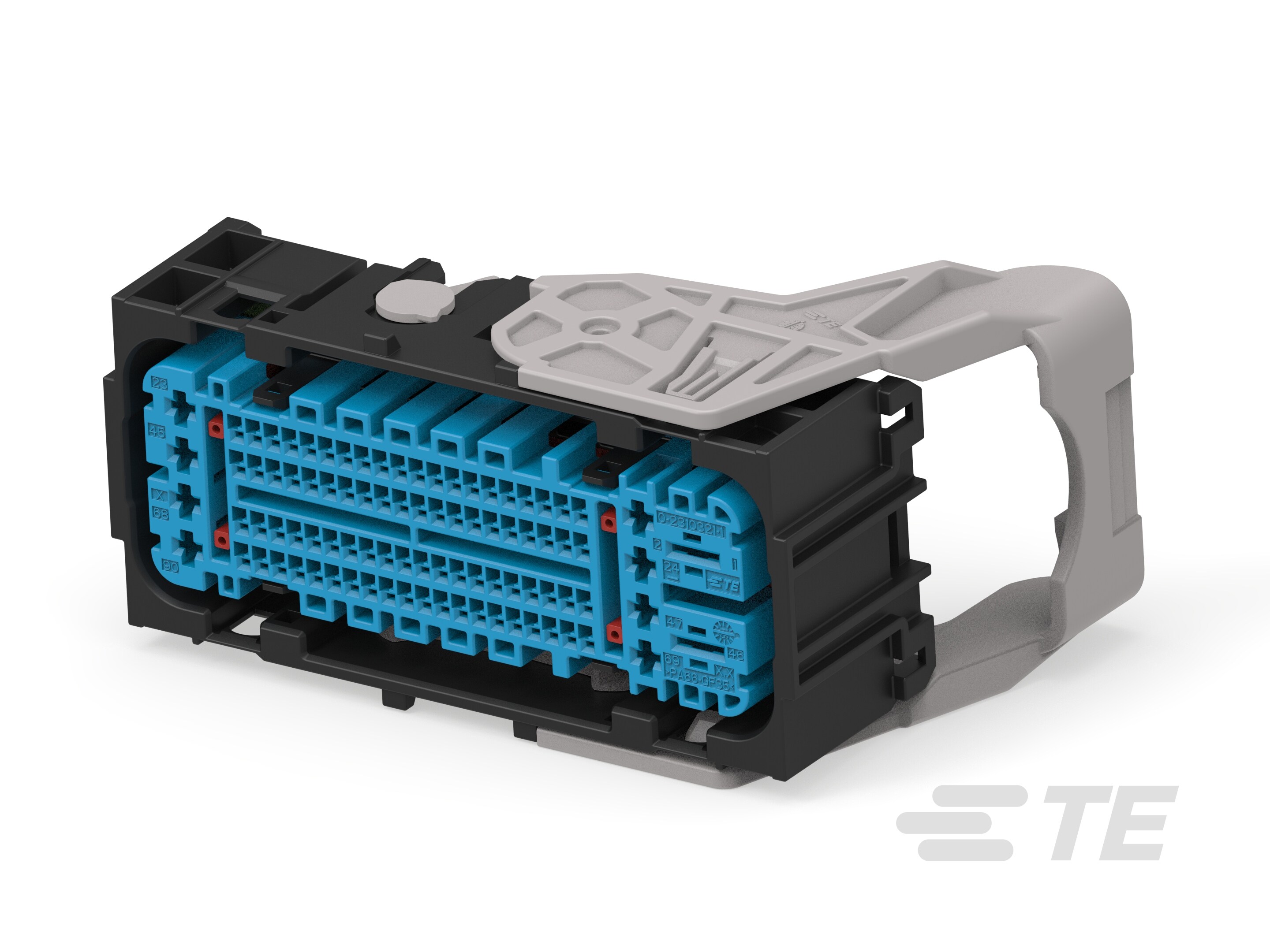 90POS,HYBRID,REC HSG ASSY,SLD,COD A-2344715-8